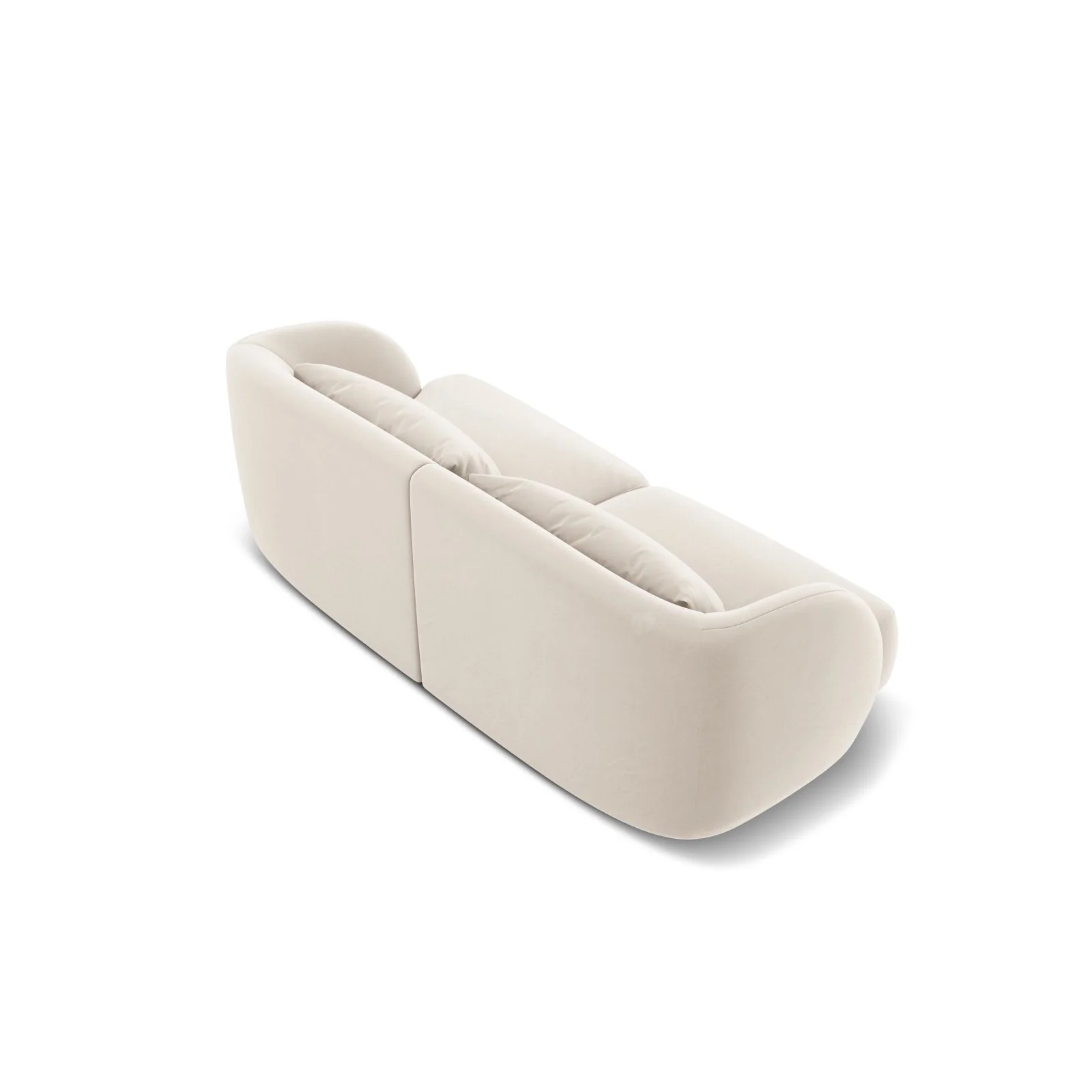Tulum 2-Sitzer Sofa aus Samt oder Chenille, 180x90x70 cm - Image 39