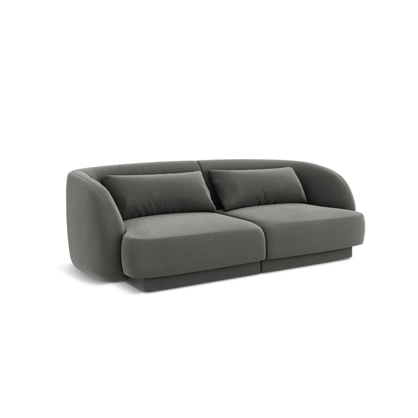 Tulum 2-Sitzer Sofa aus Samt oder Chenille, 180x90x70 cm - Image 50