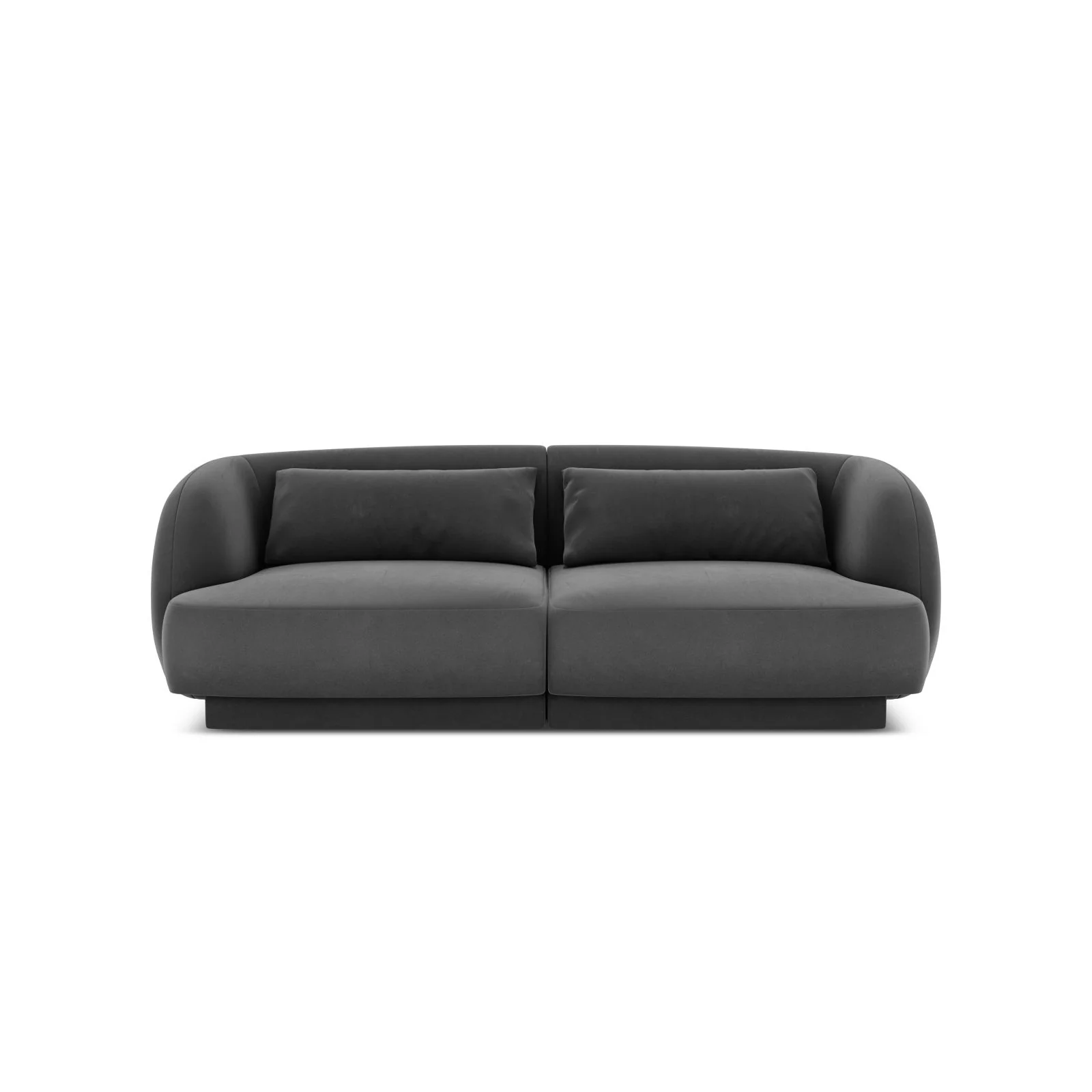 Tulum 2-Sitzer Sofa aus Samt oder Chenille, 180x90x70 cm - Image 54