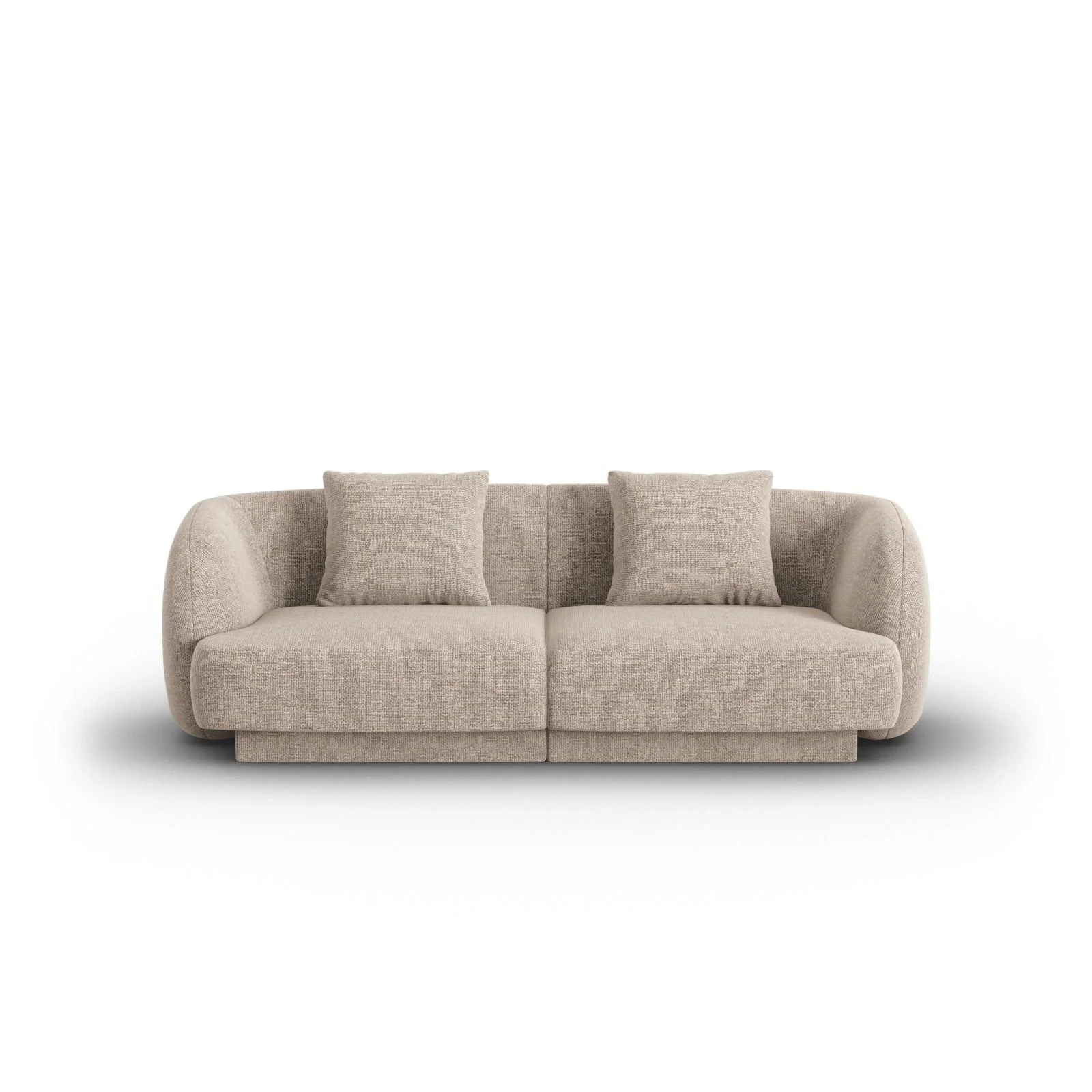 Tulum 2-Sitzer Sofa aus Samt oder Chenille, 180x90x70 cm - Image 6