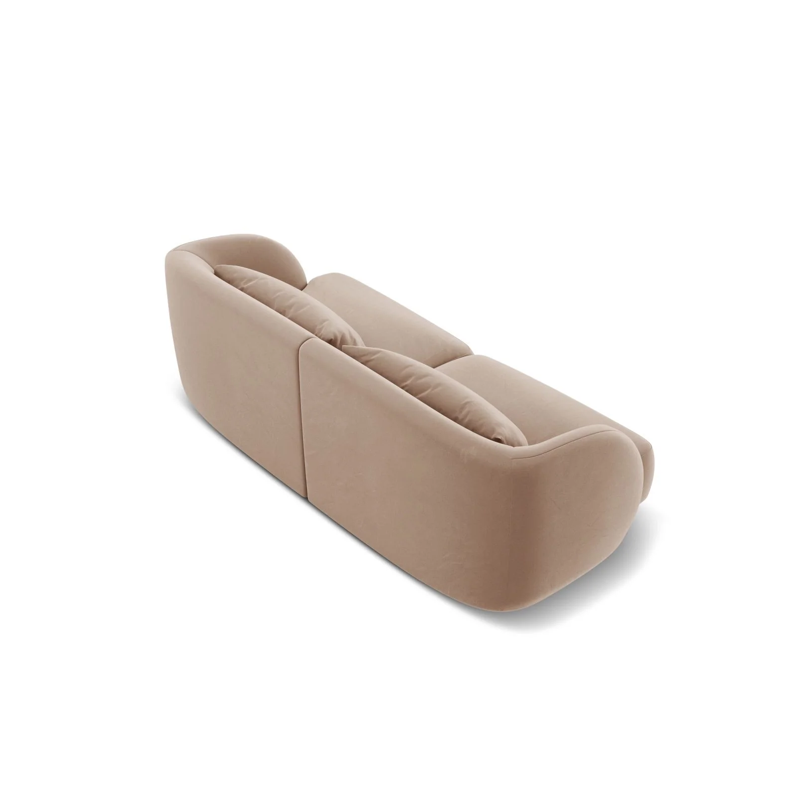 Tulum 2-Sitzer Sofa aus Samt oder Chenille, 180x90x70 cm - Image 69