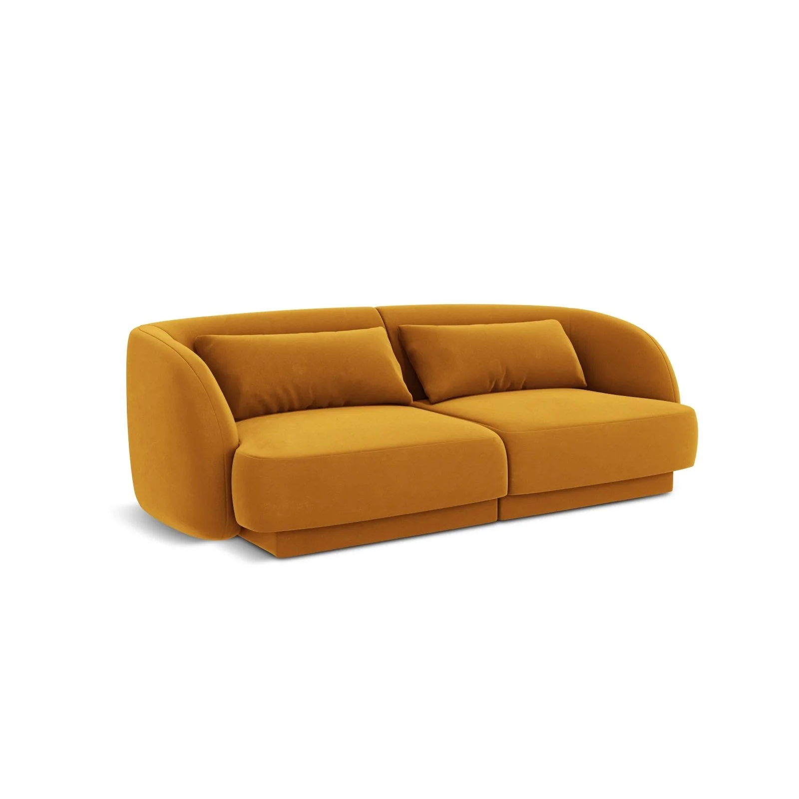 Tulum 2-Sitzer Sofa aus Samt oder Chenille, 180x90x70 cm - Image 74