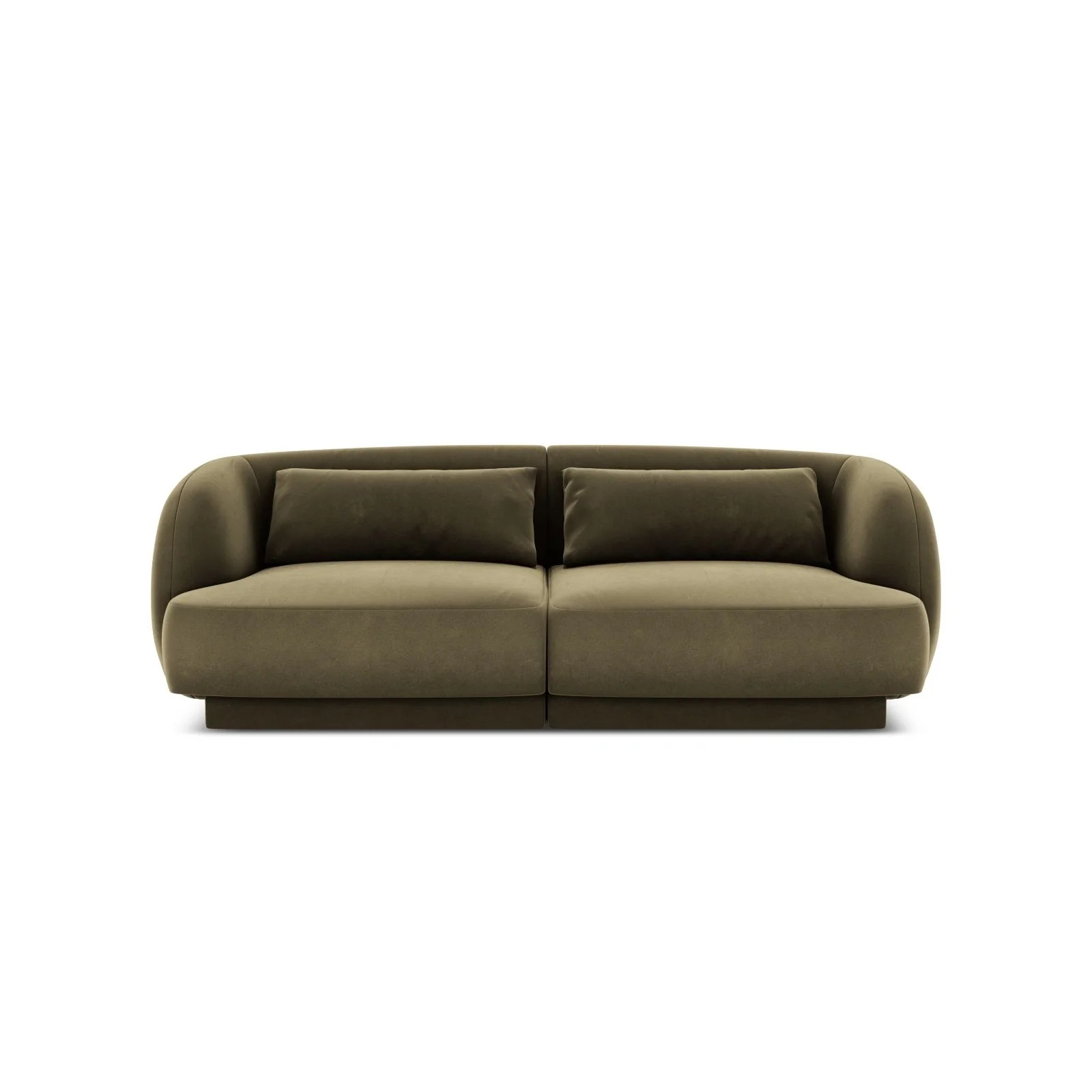 Tulum 2-Sitzer Sofa aus Samt oder Chenille, 180x90x70 cm - Image 78