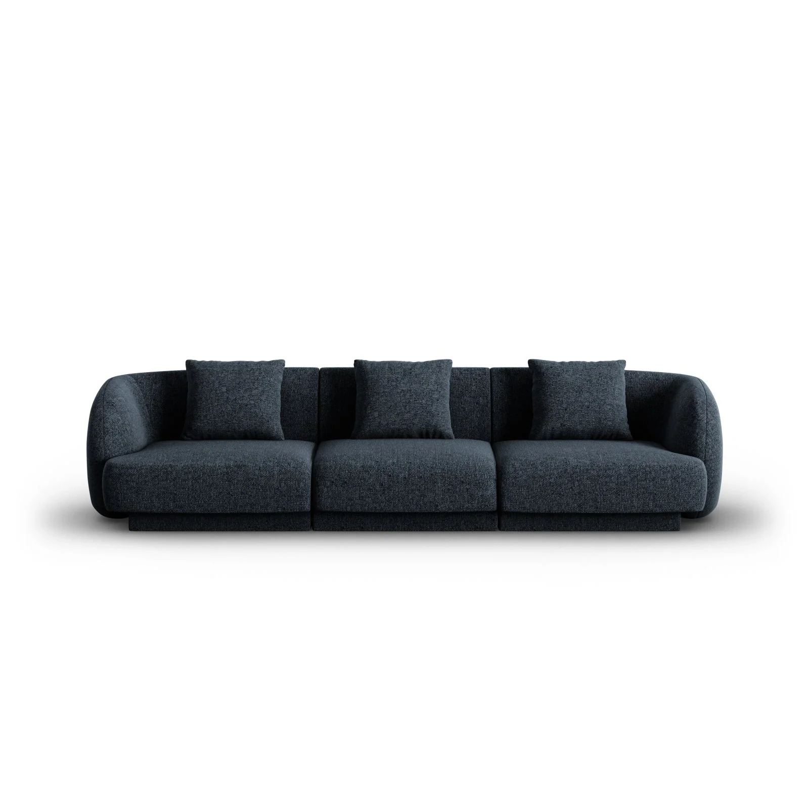 Tulum 3-Sitzer Sofa aus Samt oder Chenille, 255x90x70 cm - Image 16