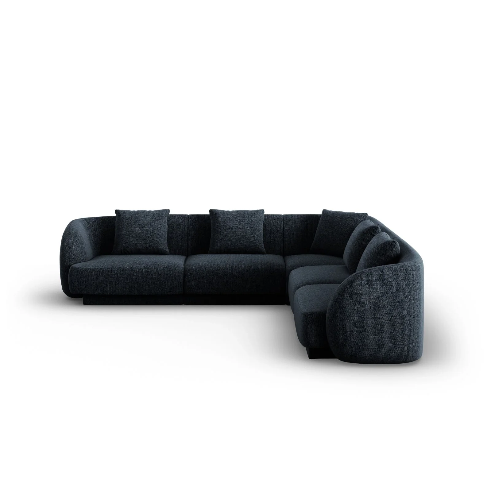 Tulum 5-Sitzer Ecksofa, Symmetrisch, aus Samt oder Chenille, 255x255 cm - Image 18