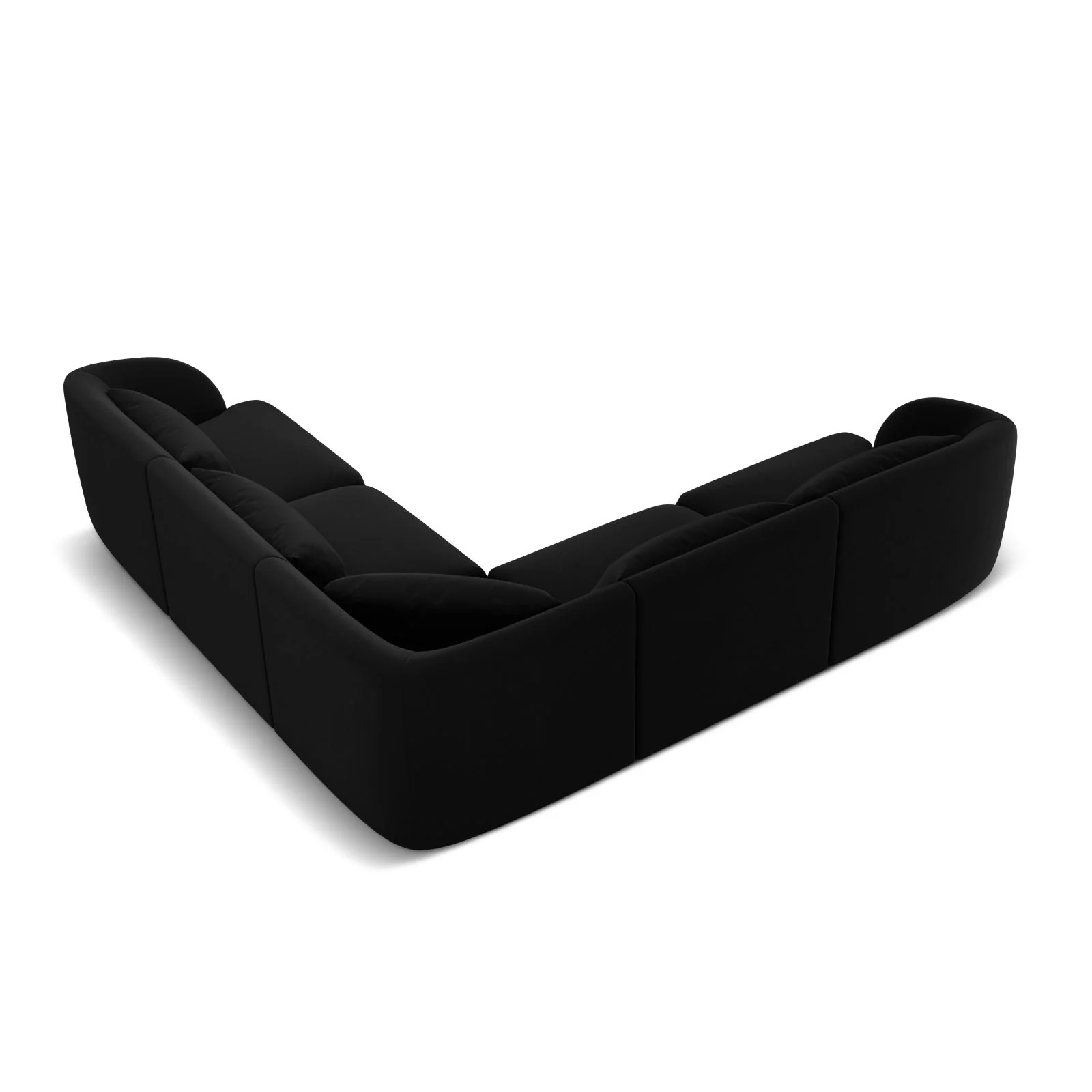Tulum 5-Sitzer Ecksofa, Symmetrisch, aus Samt oder Chenille, 255x255 cm - Image 59