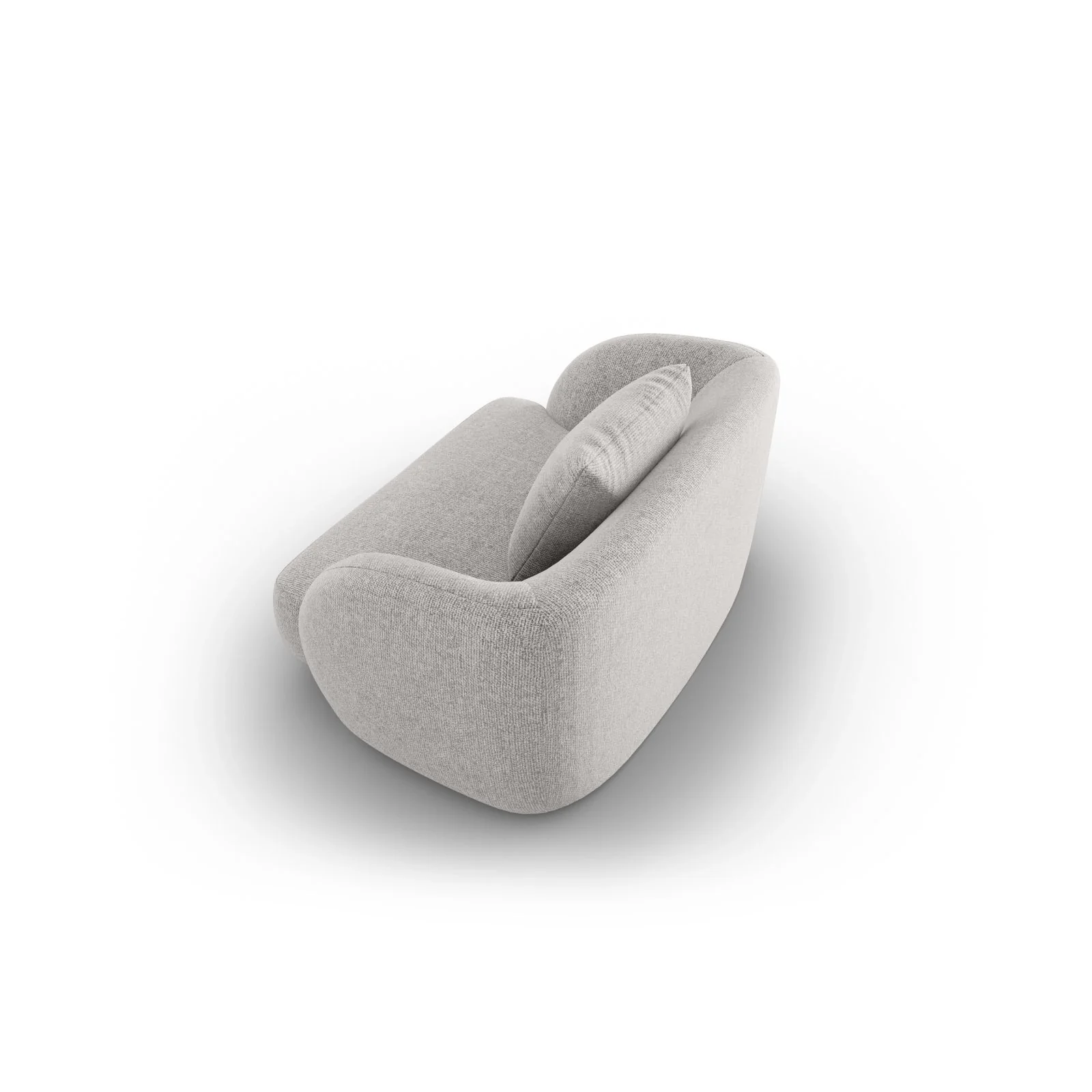 Tulum Sessel aus Samt oder Chenille, 103x90x70 cm - Image 24