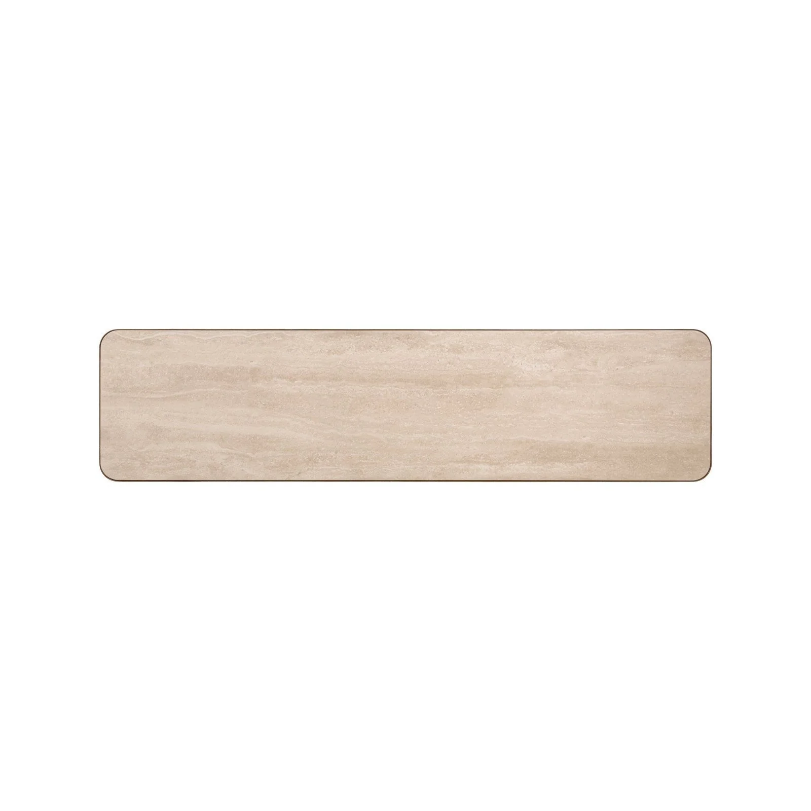 TV-Schrank Claridge mit Glas sandfarbend, 160x40x40 cm - Image 5