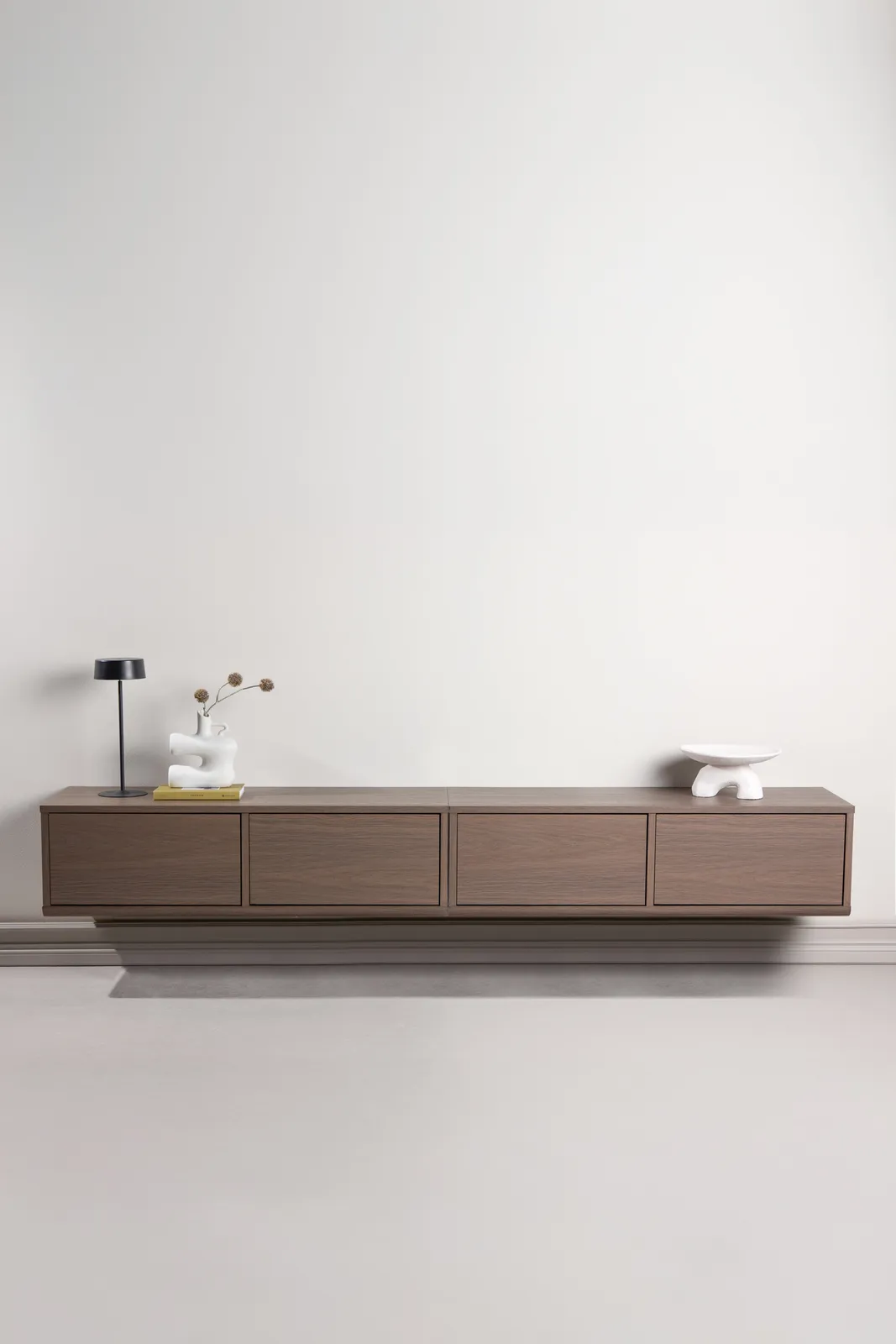 TV-Schrank Dragh mit Moccalook, 35x100x28 cm - Image 3
