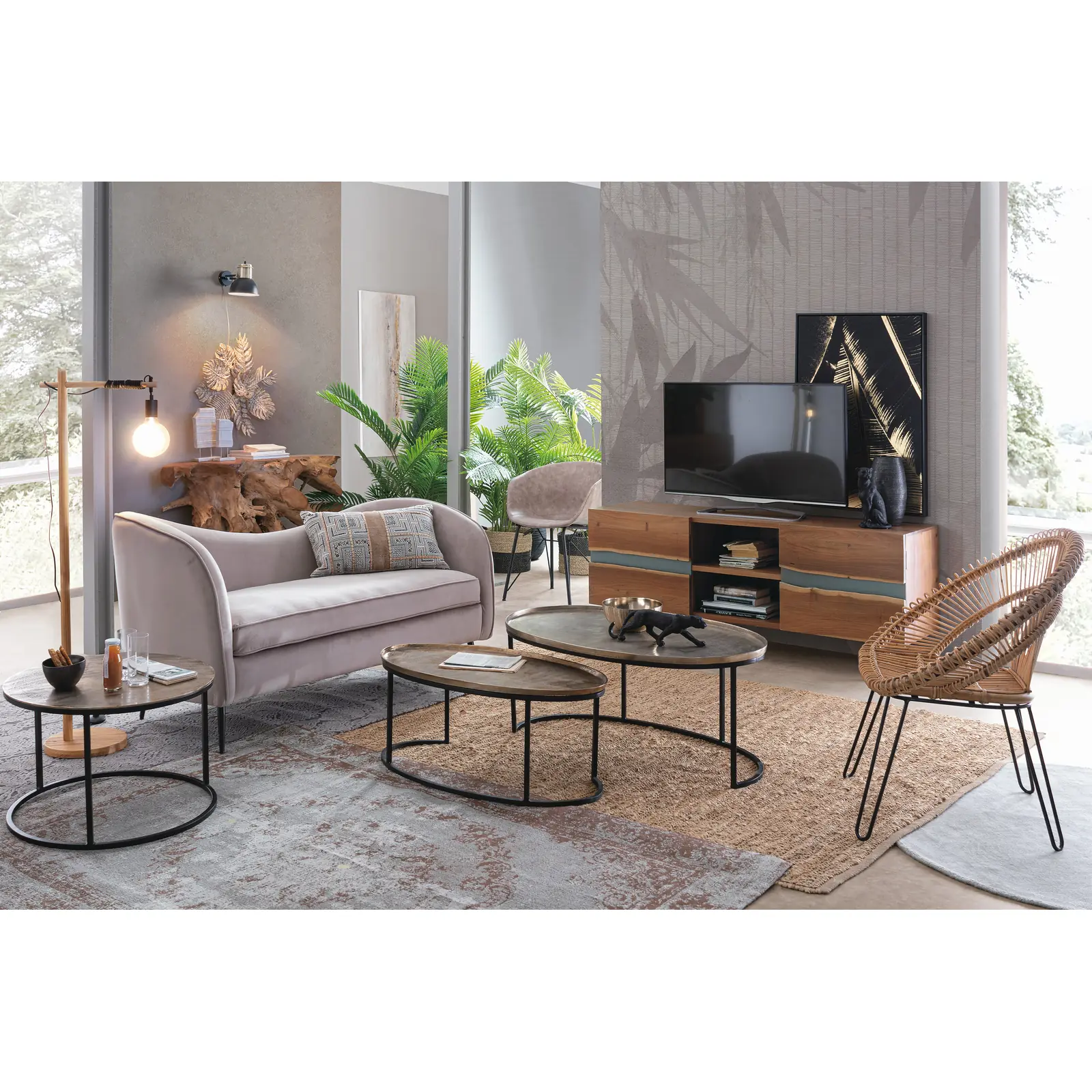 TV Sideboard Aron mit 2 Türen - Image 3