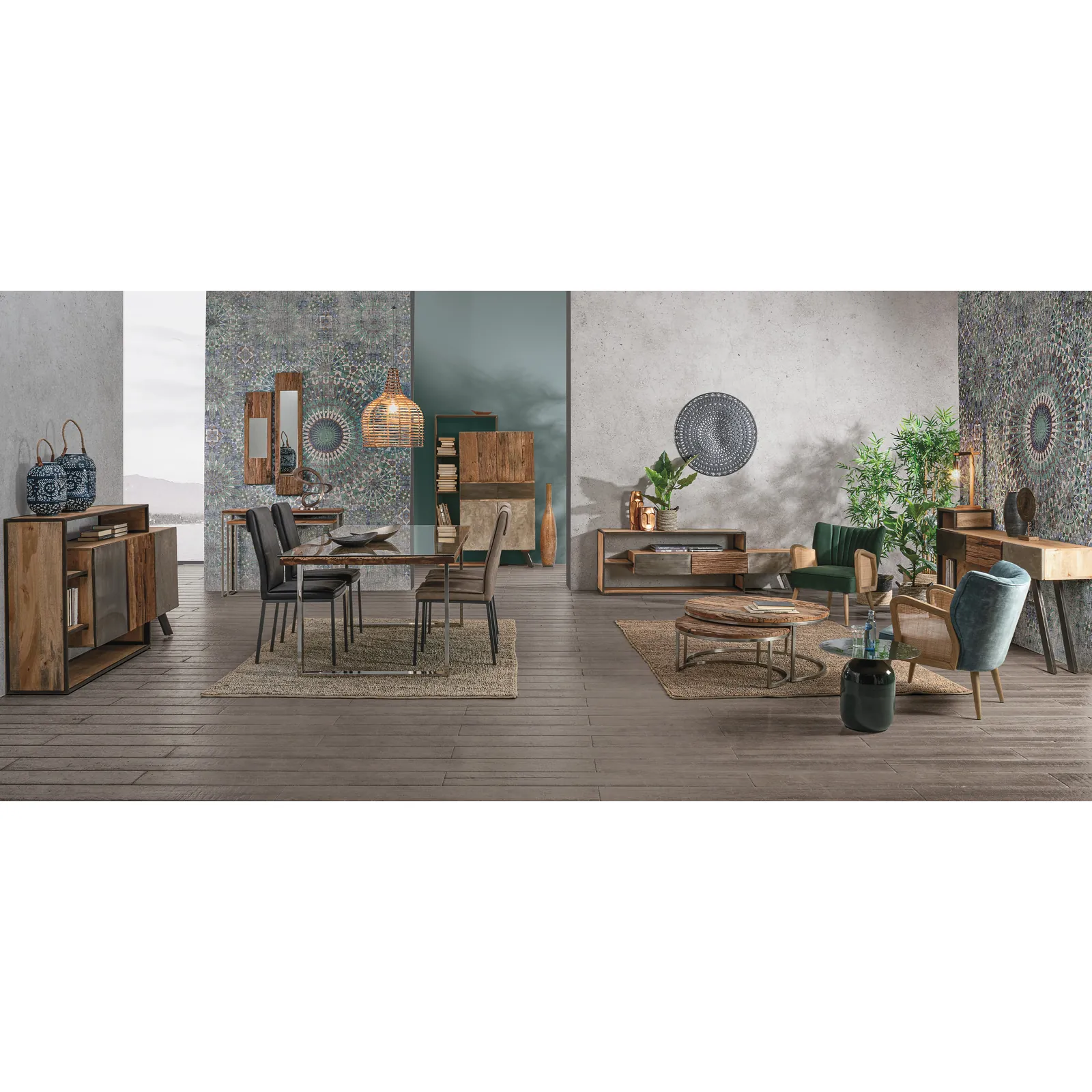 TV Sideboard Manchester mit 3 Schubladen - Image 4