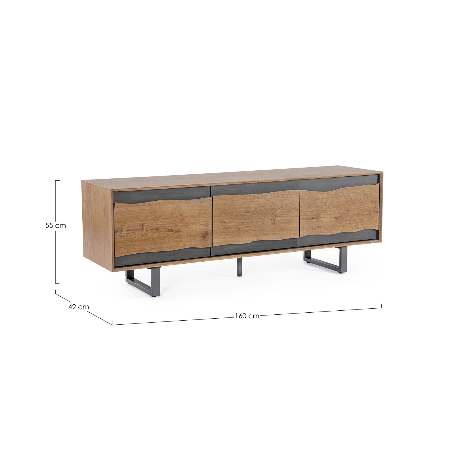 TV Sideboard mit 3 Türen Garwood - Image 4