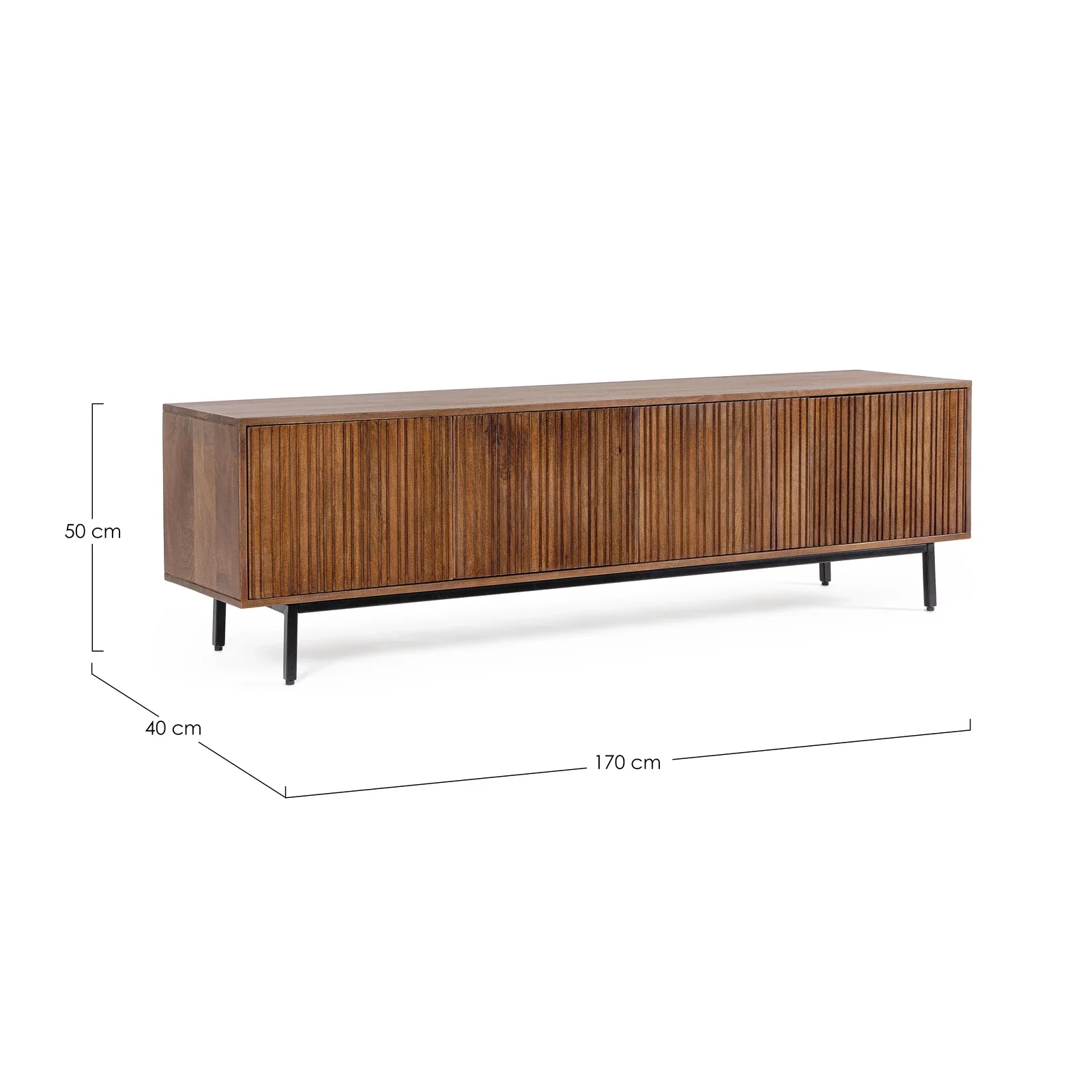 TV Sideboard mit 4 Türen Tadita - Image 4