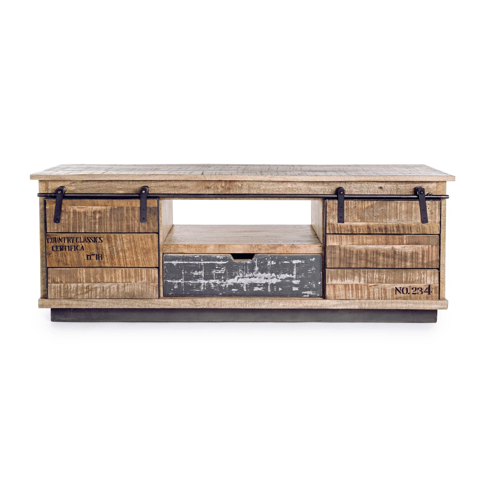 TV Sideboard Tudor mit 2 Türen und 1 Schublade - Image 5