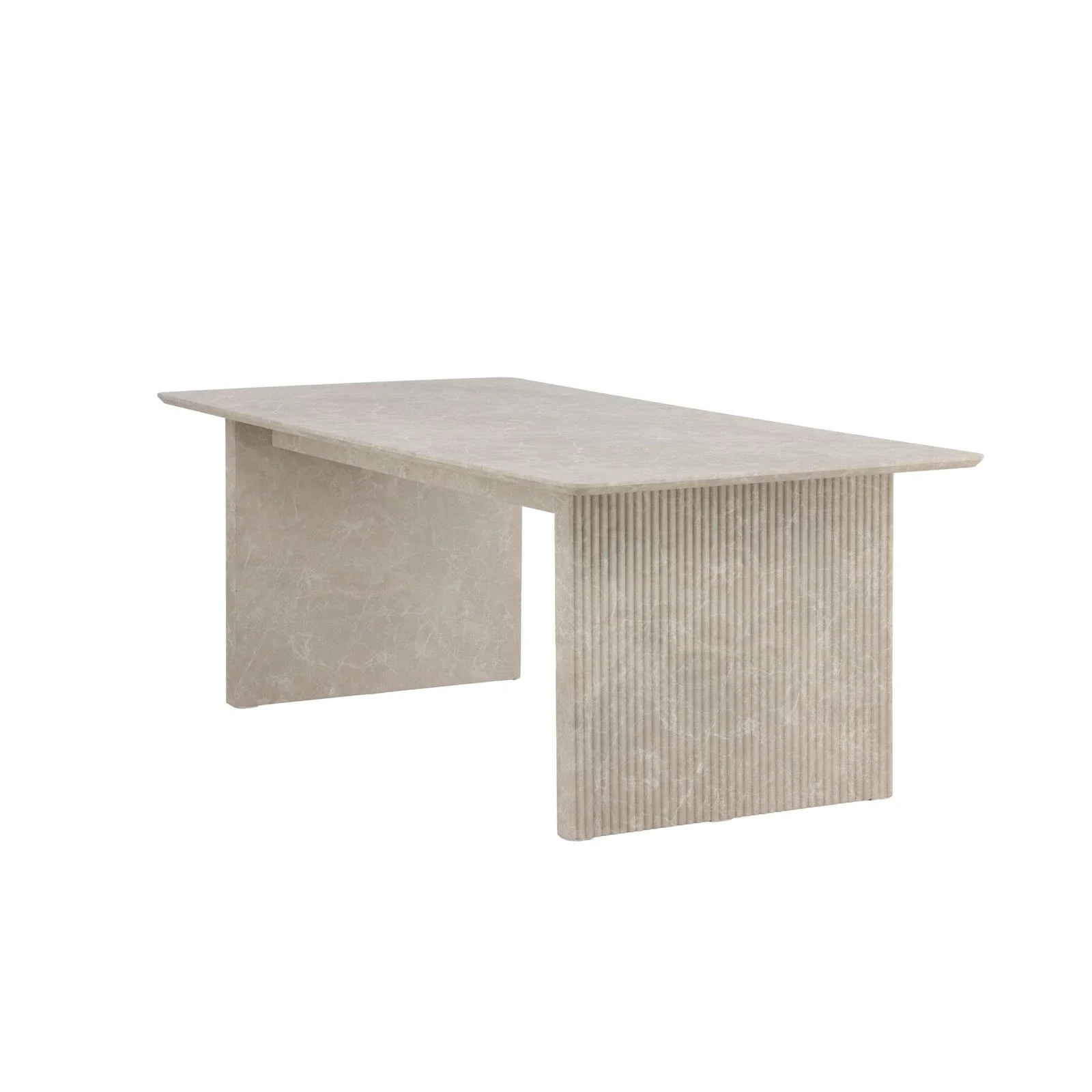 Vail Esstisch Beige Marmoroptik 100x200 cm - Image 7