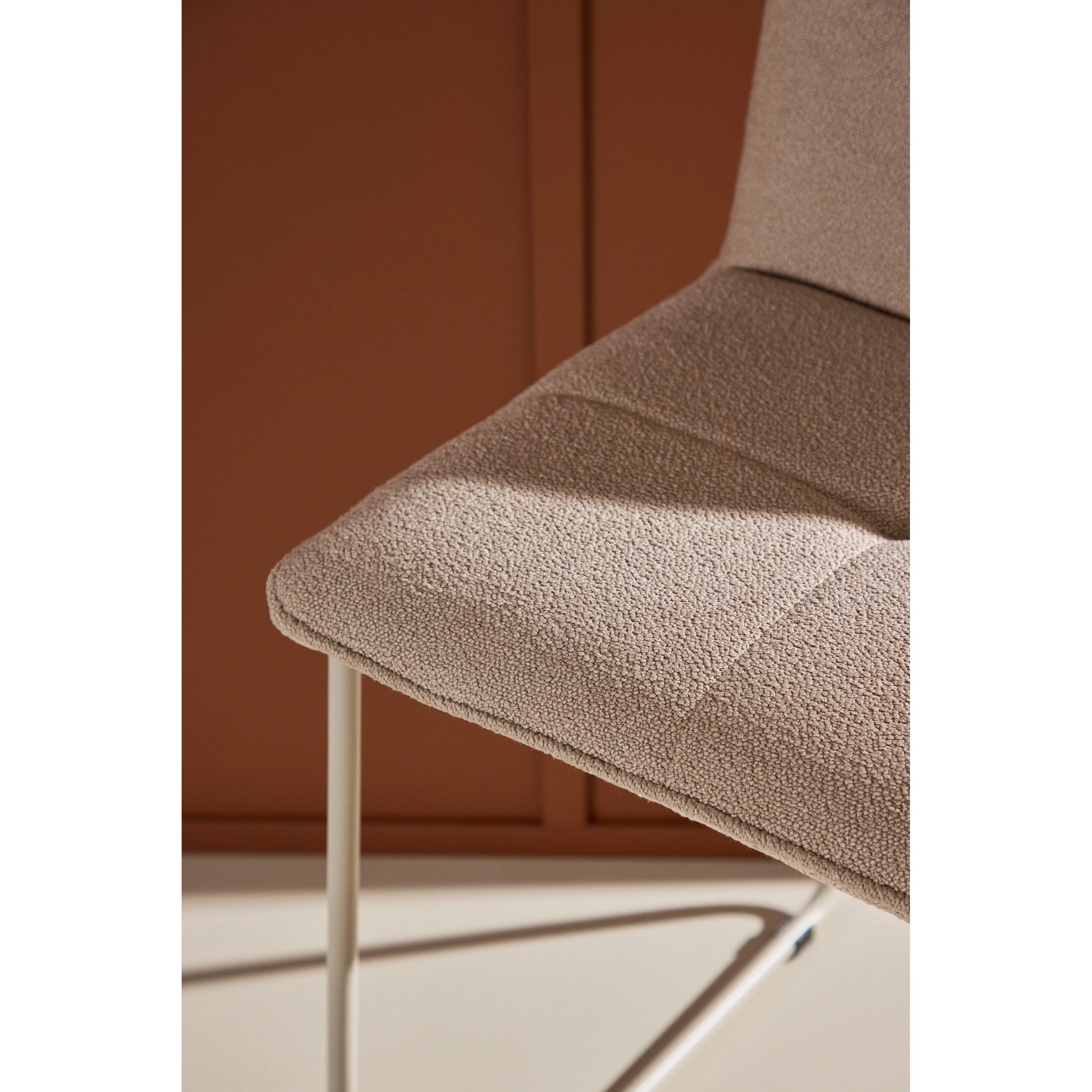Bisbee Barstuhl 2er-Pack - Beige/Beige Boucle - Image 3