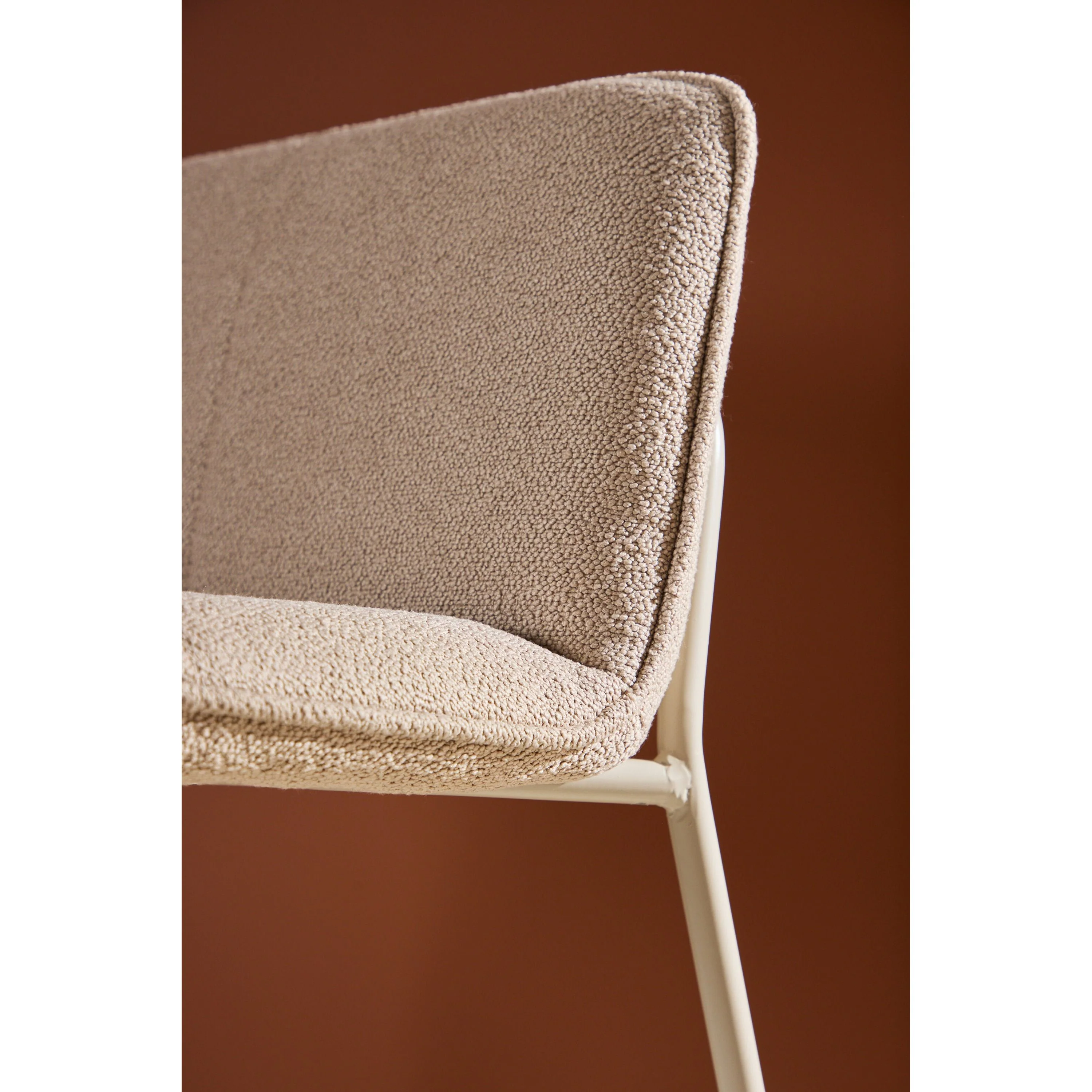 Bisbee Barstuhl 2er-Pack - Beige/Beige Boucle - Image 4