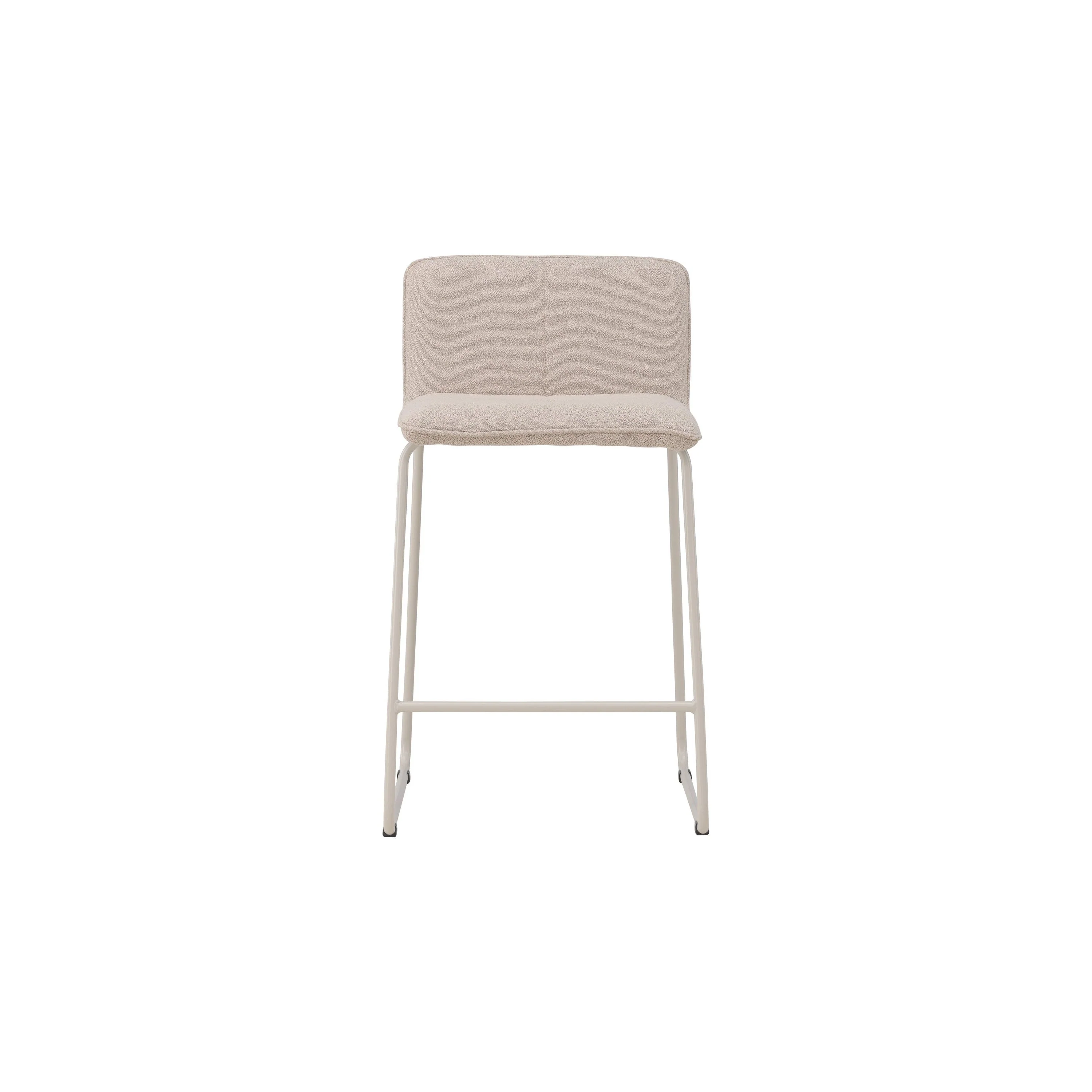 Bisbee Barstuhl 2er-Pack - Beige/Beige Boucle - Image 6