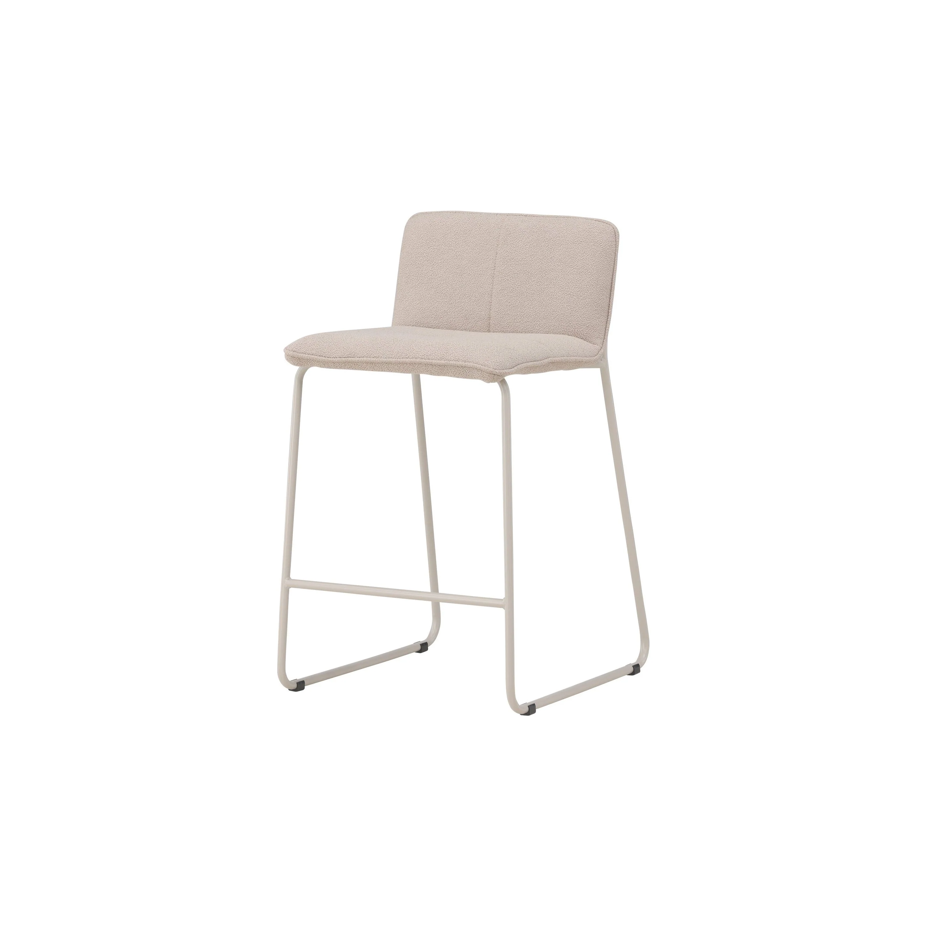 Bisbee Barstuhl 2er-Pack - Beige/Beige Boucle - Image 9