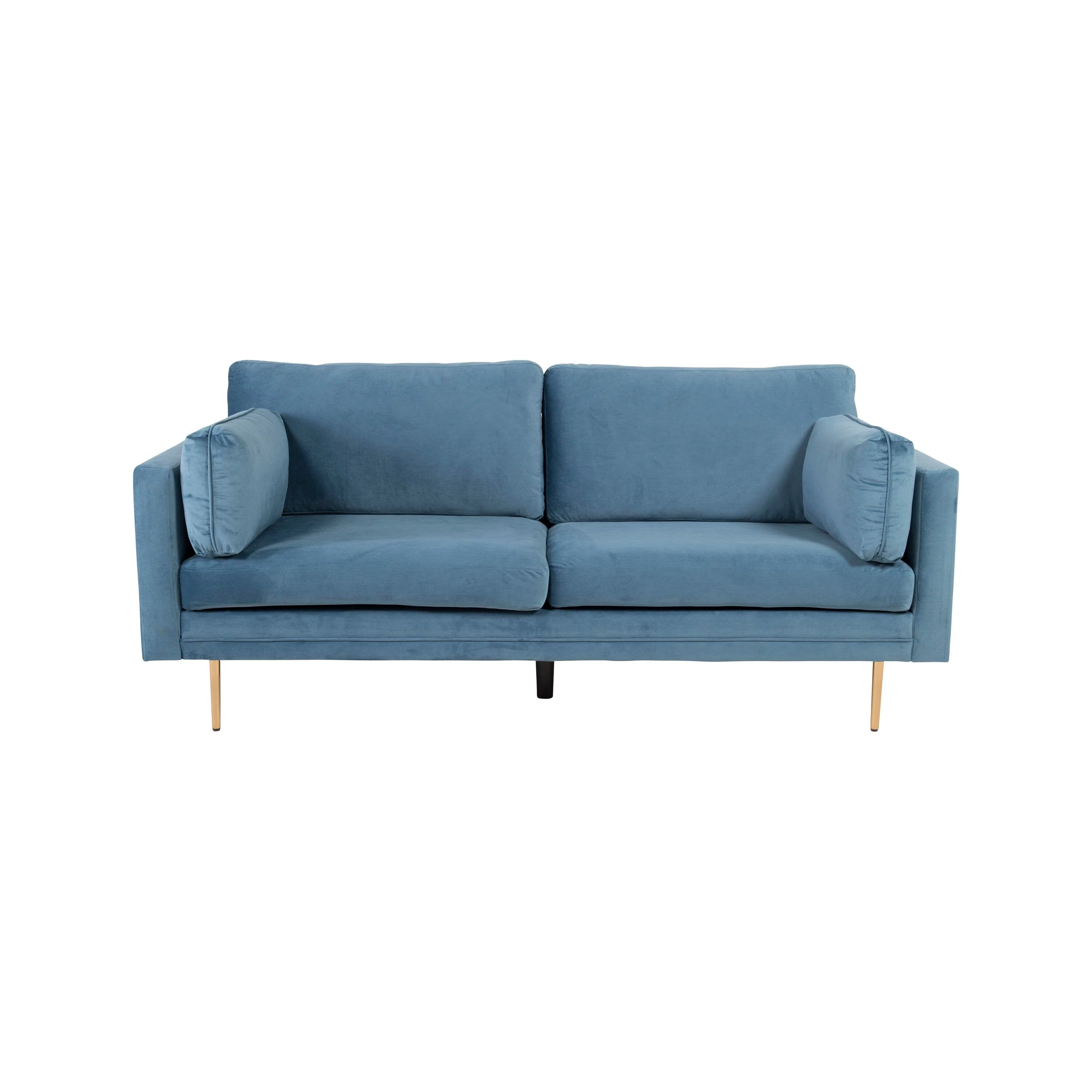 Boom 3-Sitzer Sofa Samt - Blau