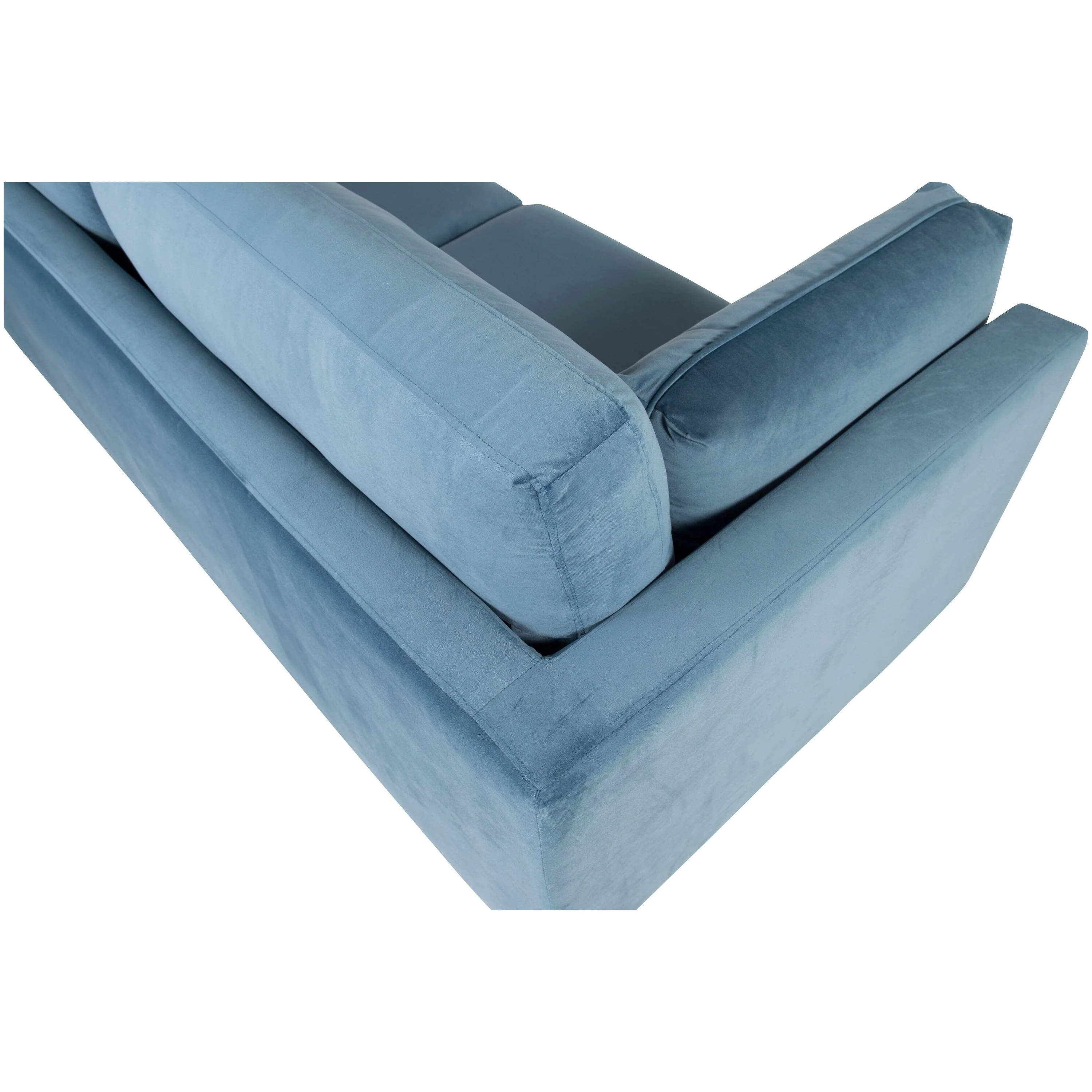 Boom 3-Sitzer Sofa Samt - Blau - Image 6