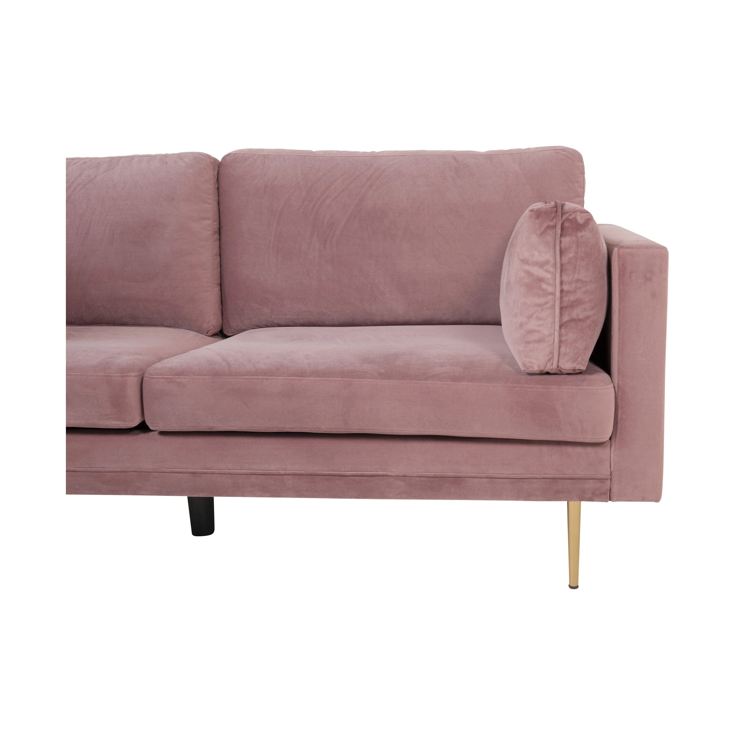Boom 3-Sitzer Sofa Samt - Dusty Pink - Image 2