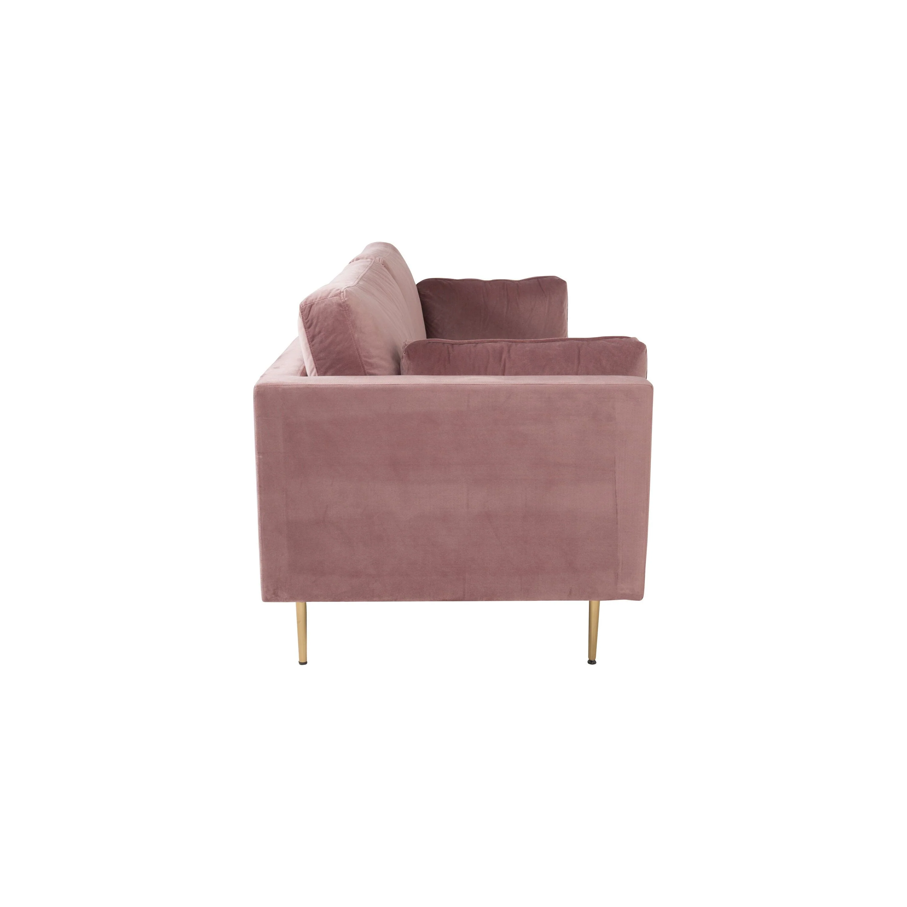 Boom 3-Sitzer Sofa Samt - Dusty Pink - Image 6