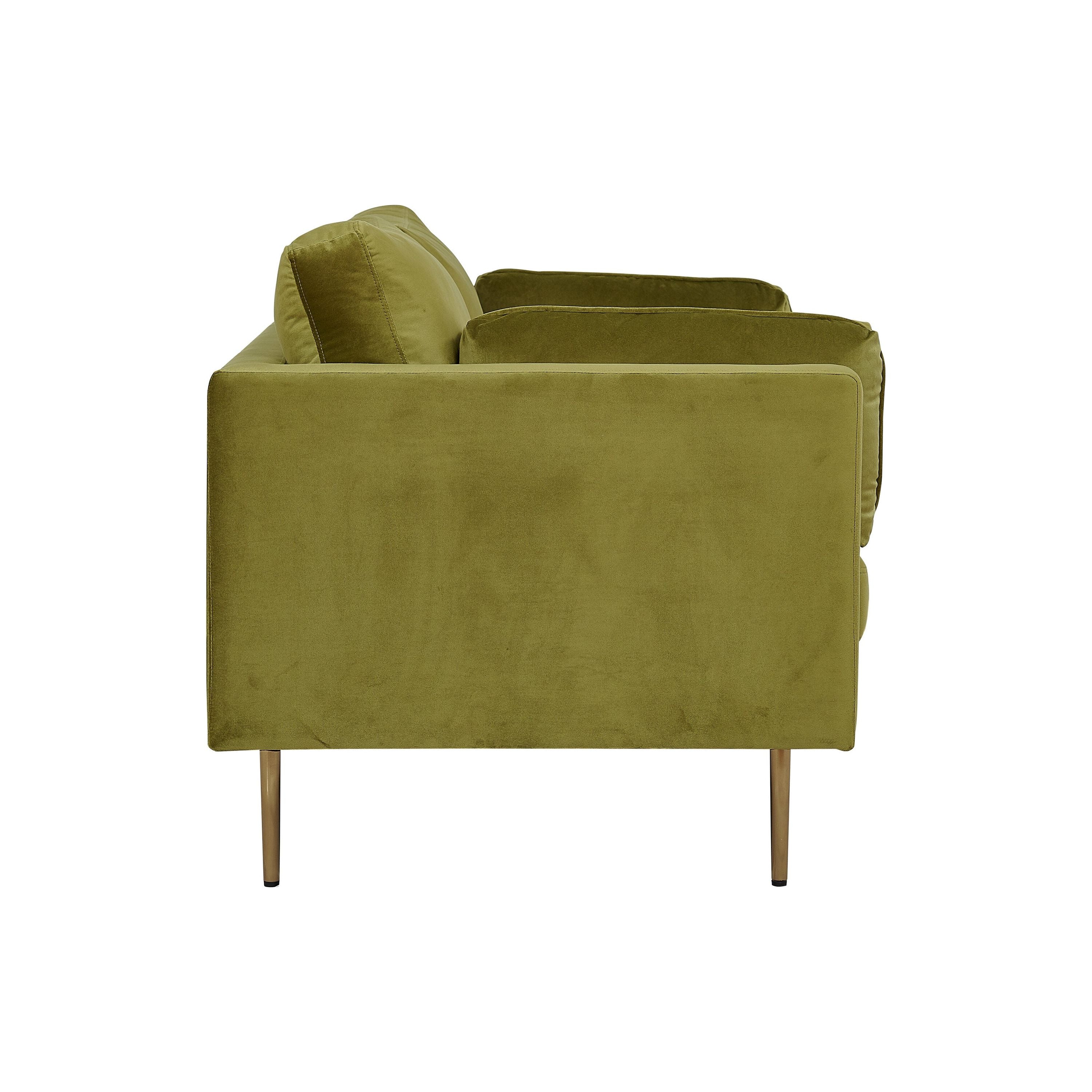 Boom 3-Sitzer Sofa Samt - Frühlingsgrün - Image 8
