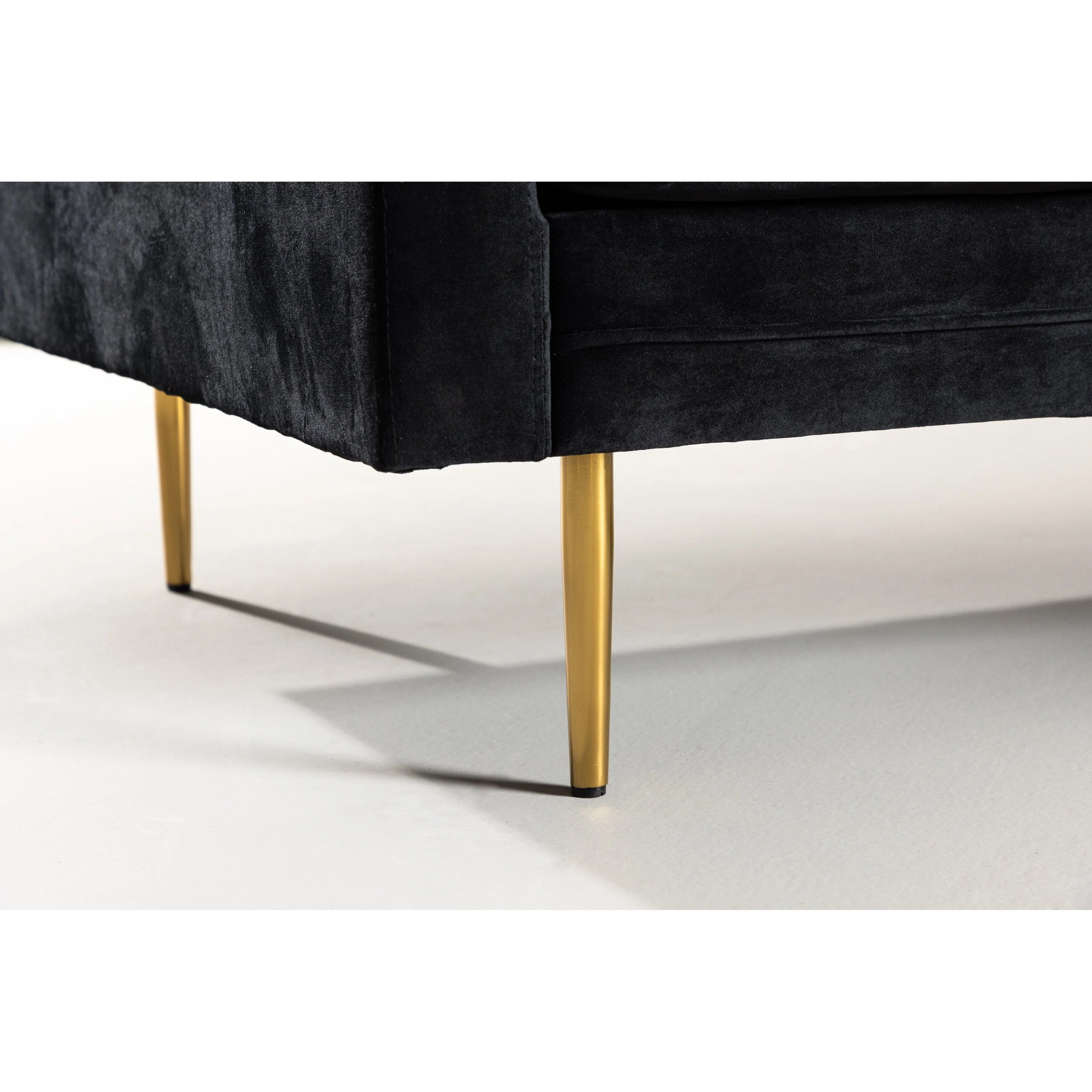 Boom 3-Sitzer Sofa Samt - Schwarz - Image 5