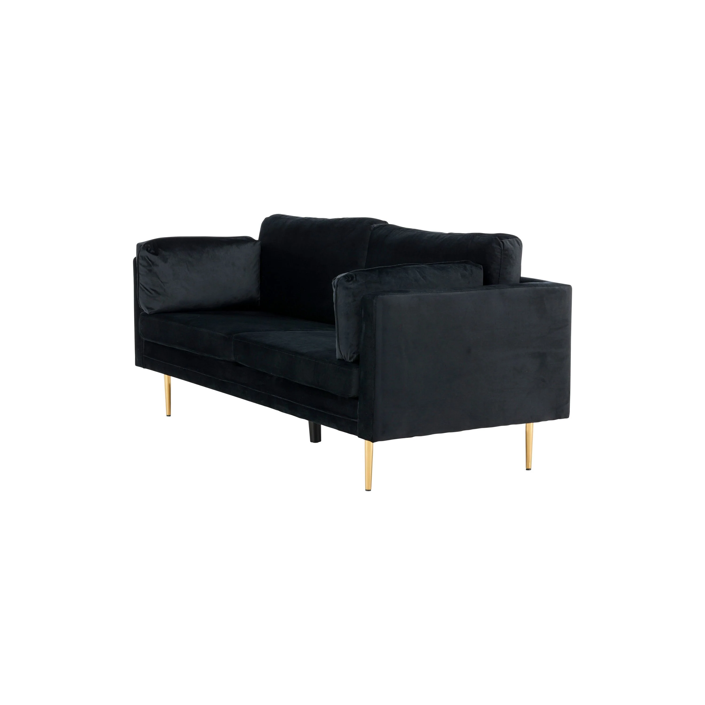 Boom 3-Sitzer Sofa Samt - Schwarz - Image 7