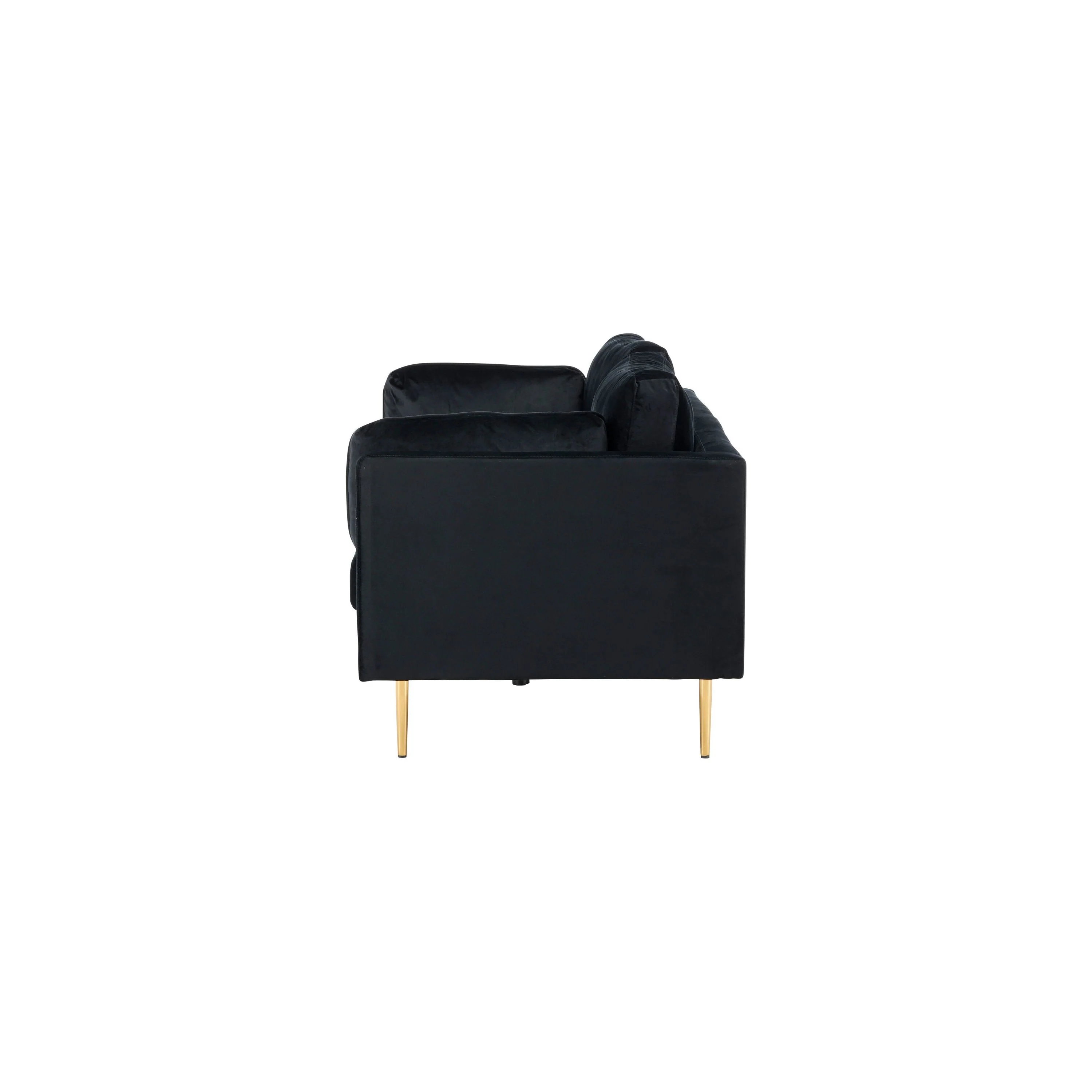 Boom 3-Sitzer Sofa Samt - Schwarz - Image 8