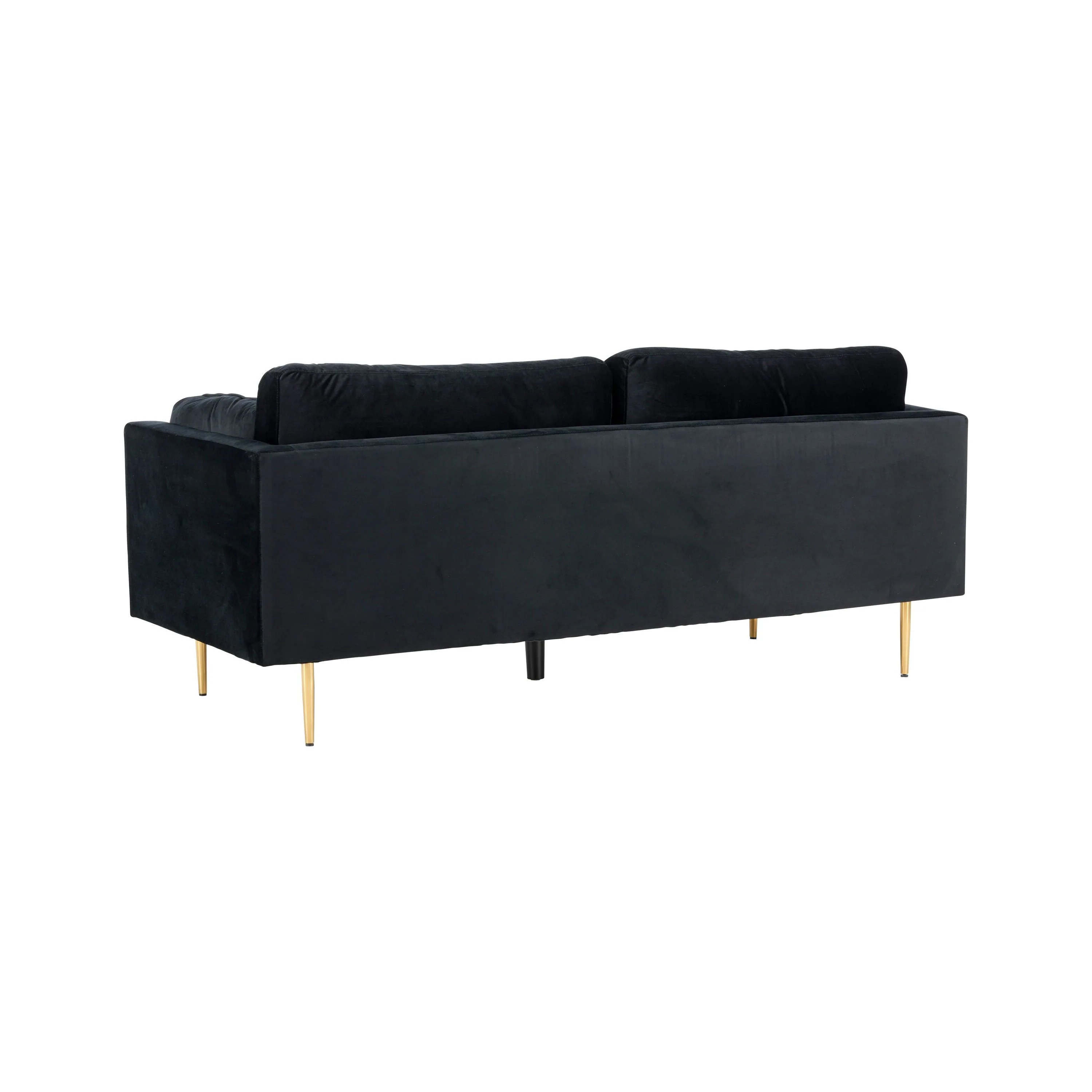 Boom 3-Sitzer Sofa Samt - Schwarz - Image 9