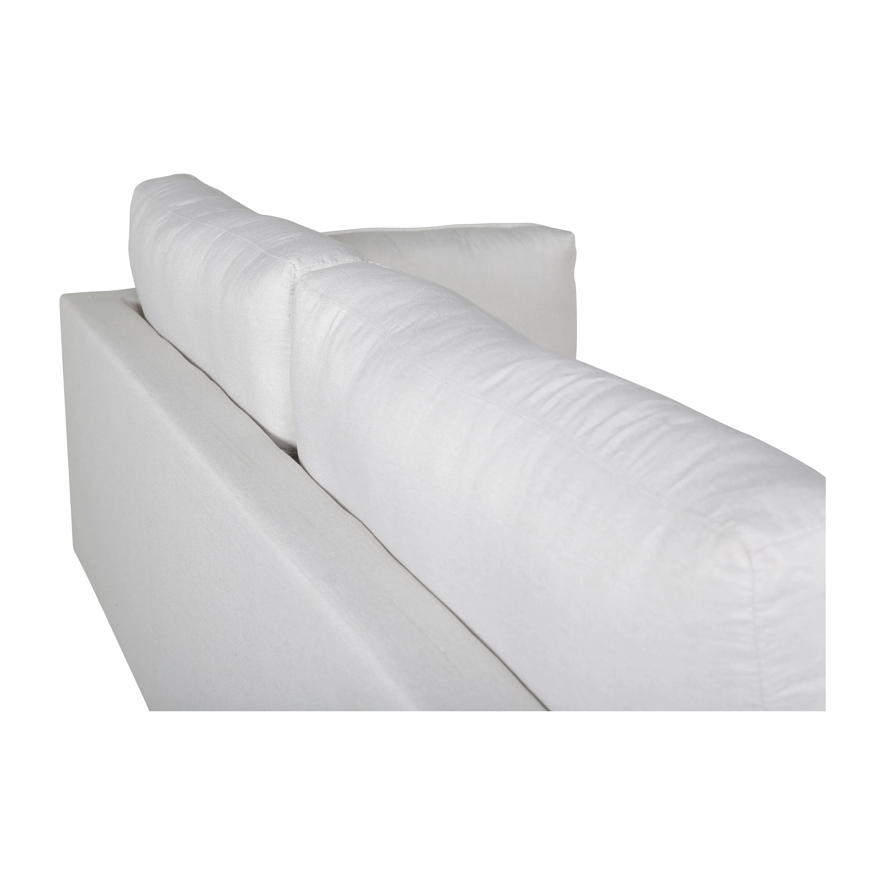 Boom 3-Sitzer Sofa - Schwarz / Hellbeige Stoff - Image 6