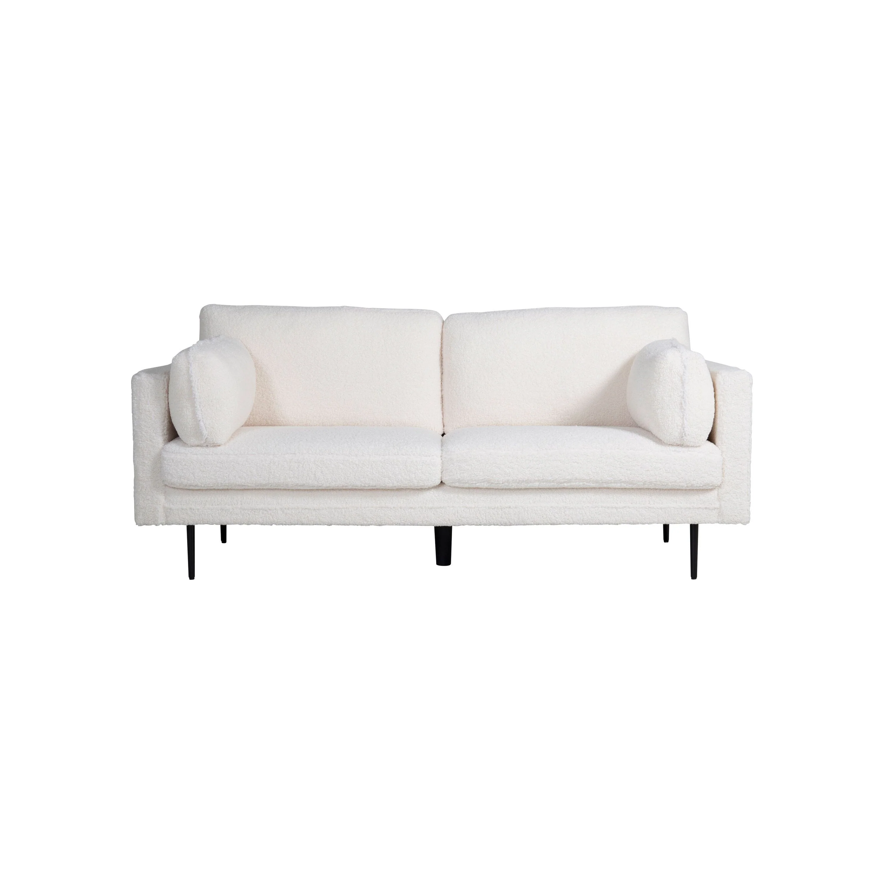 Boom 3-Sitzer Sofa - Teddy Fabric Weiß