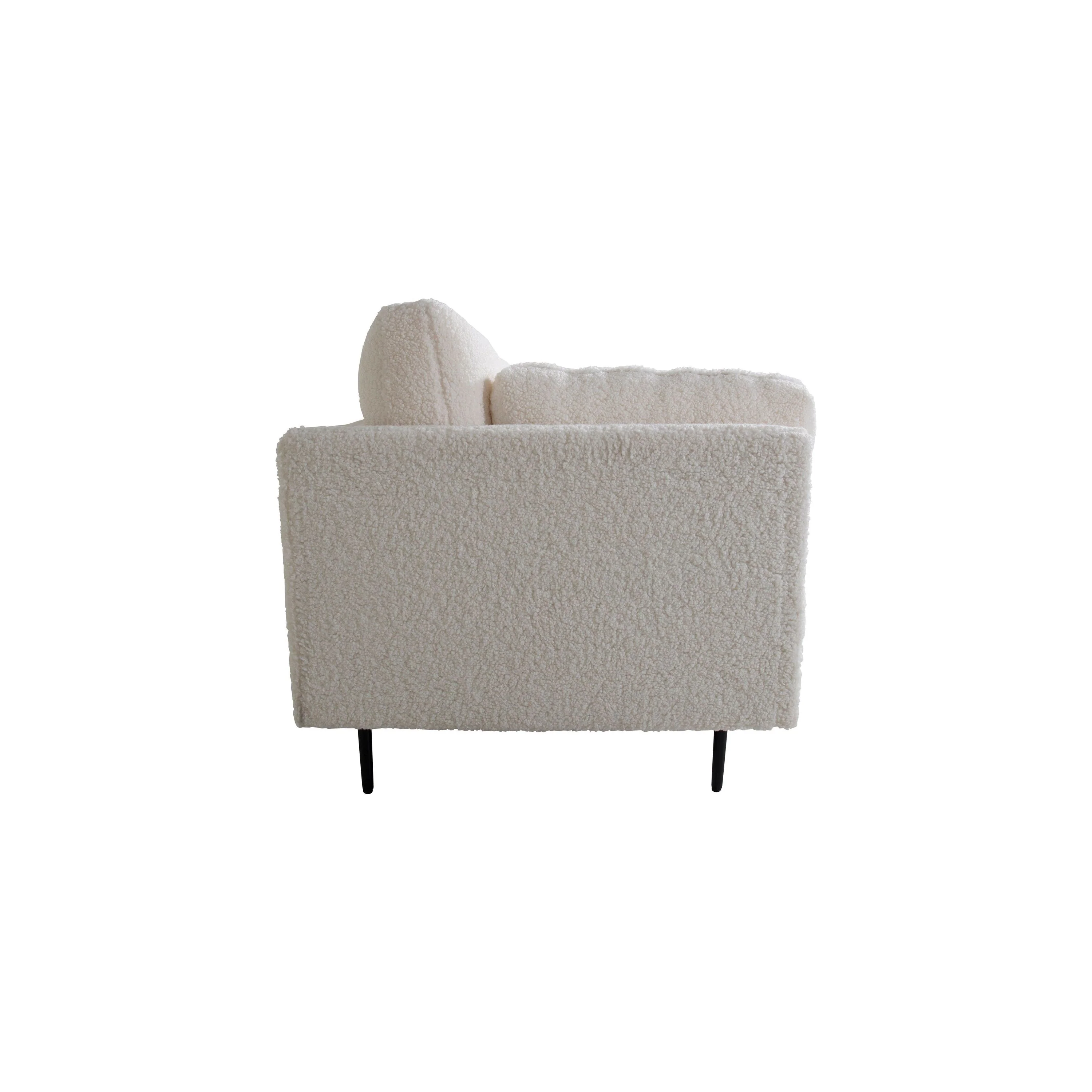 Boom 3-Sitzer Sofa - Teddy Fabric Weiß - Image 6