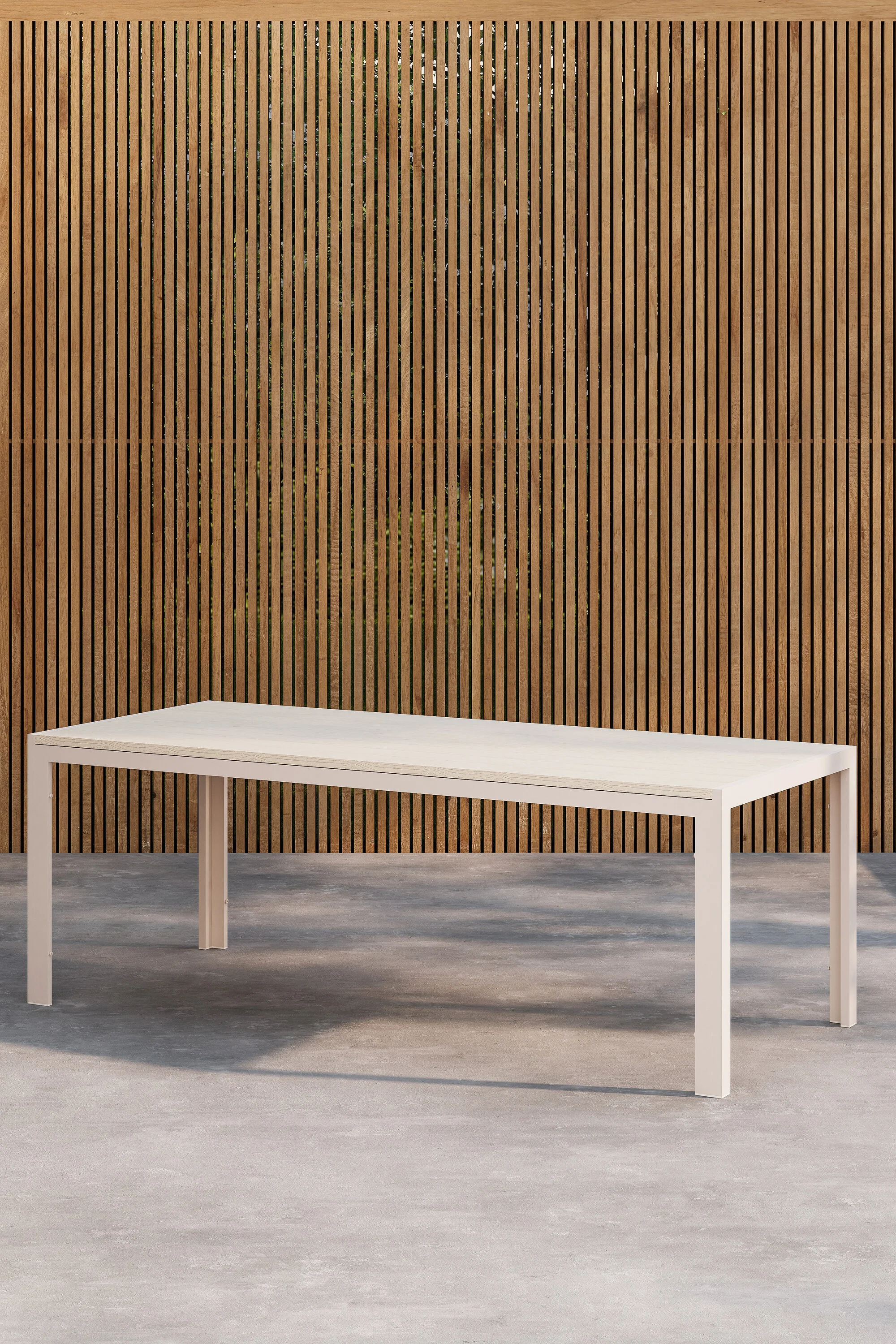 Break Esstisch Beige 74x205x90 - Image 2