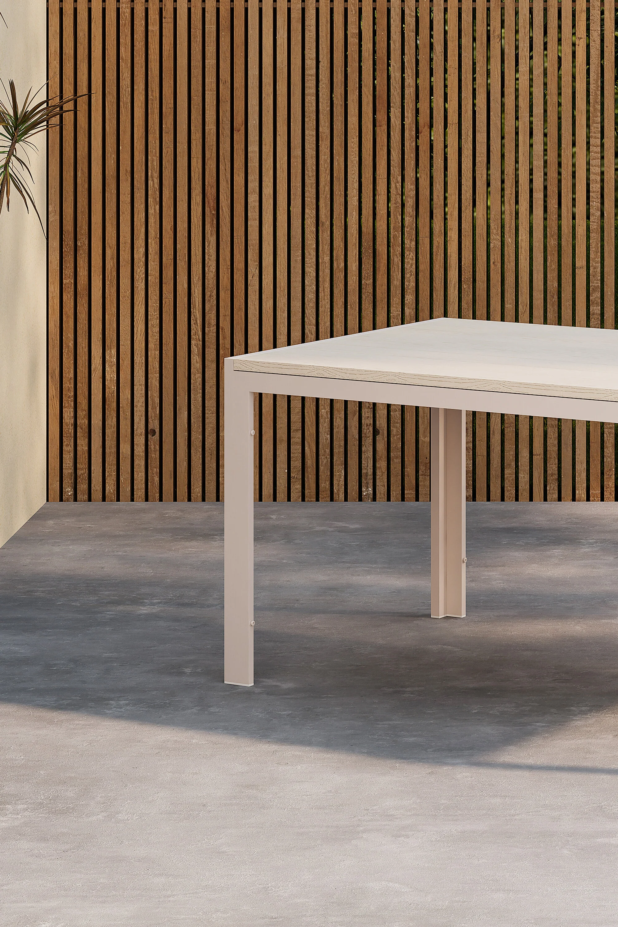 Break Esstisch Beige 74x205x90 - Image 3