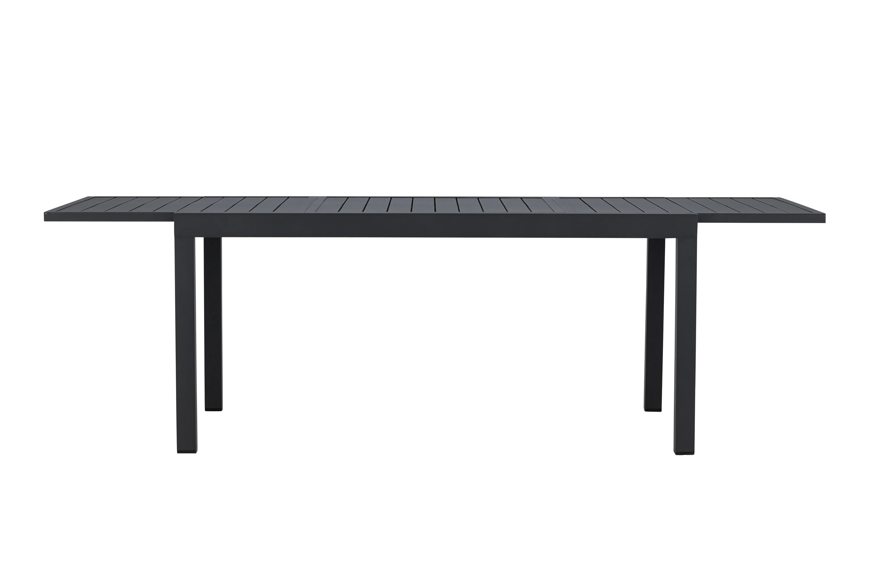 Capo Esstisch Ausziehbar Schwarz 160/240x100x75 - Image 4