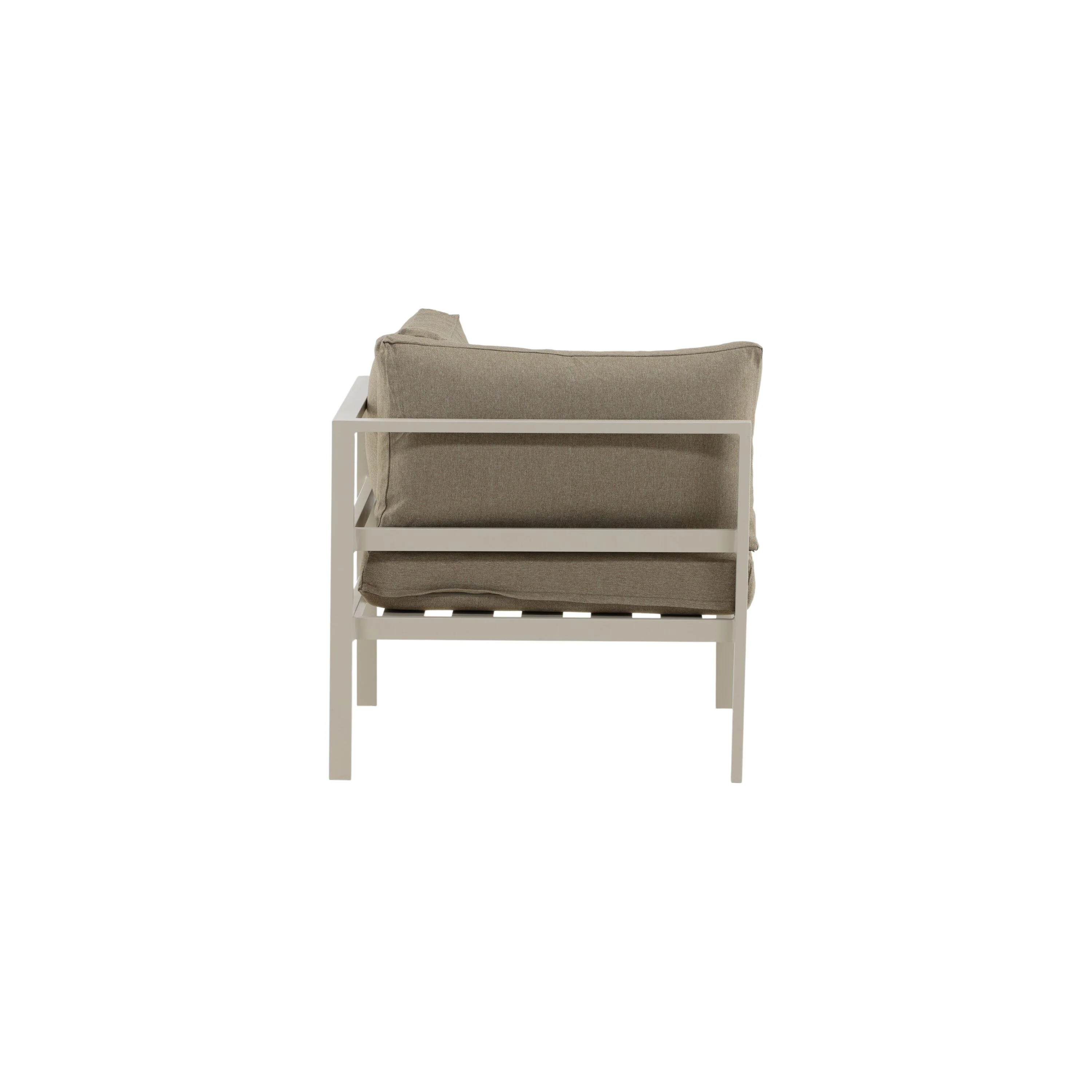 Copacabana Eckteil - Beige alu / Khaki Cushion - Image 7