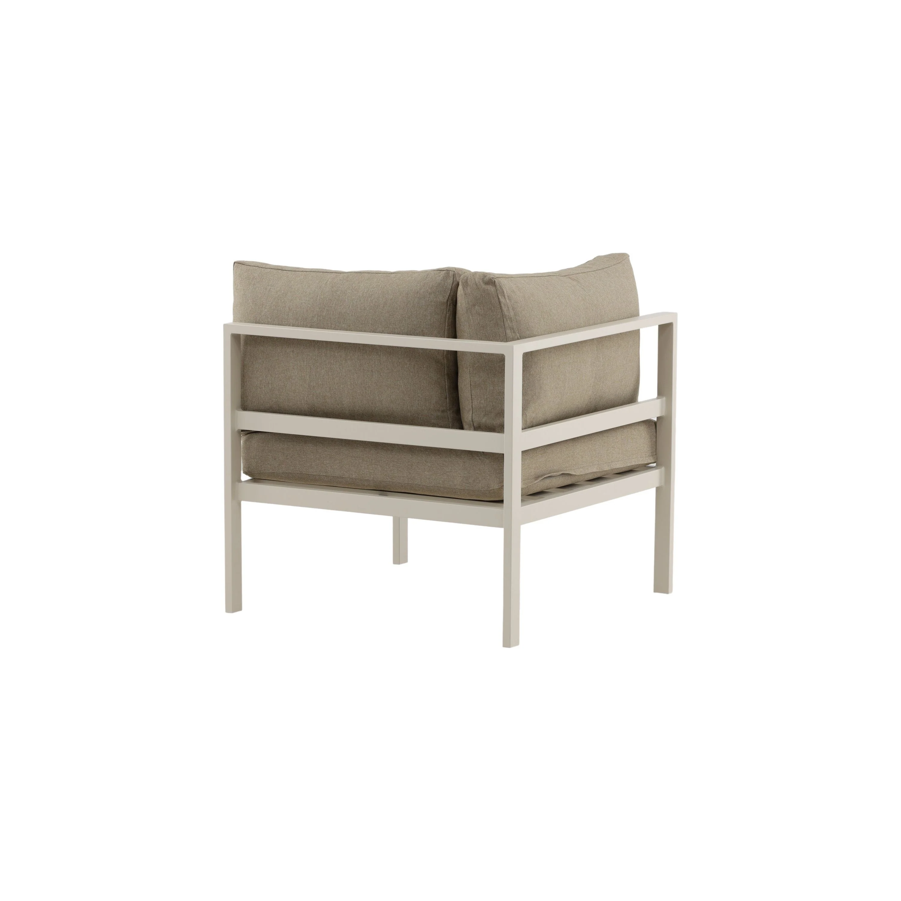 Copacabana Eckteil - Beige alu / Khaki Cushion - Image 9