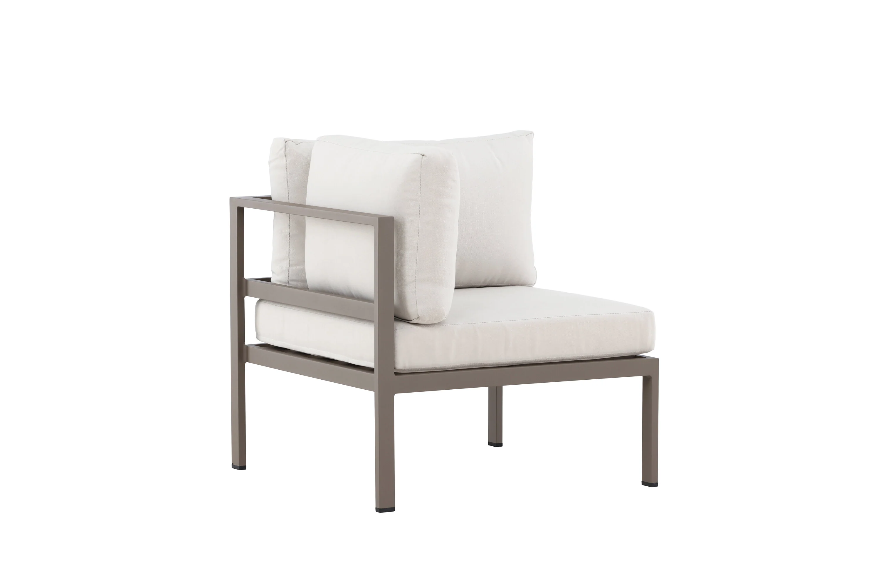 Copacabana Sofa Modul Ecke Braun / Beige - Image 6