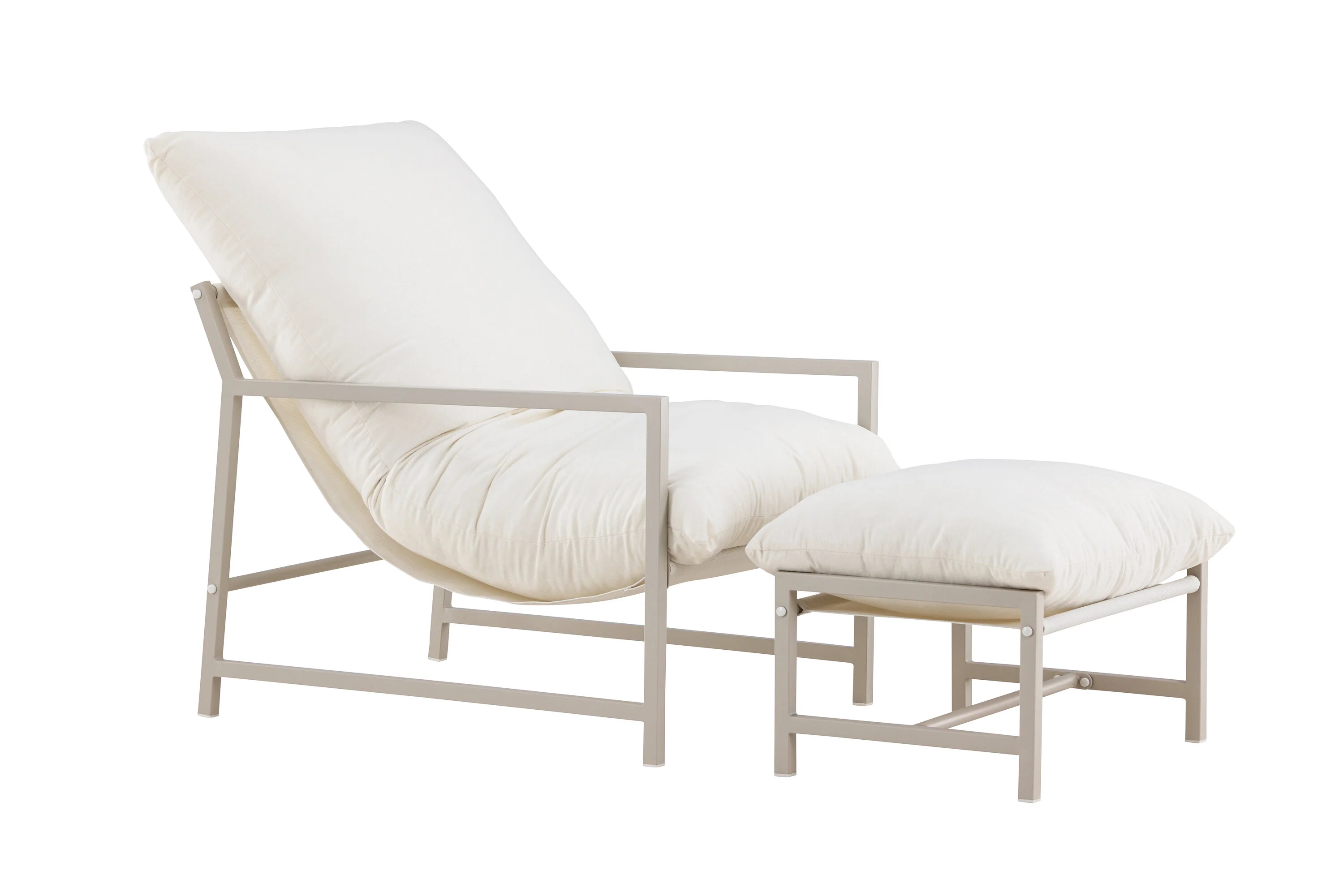 Corso Lounge Chair Beige / Beige - Image 5