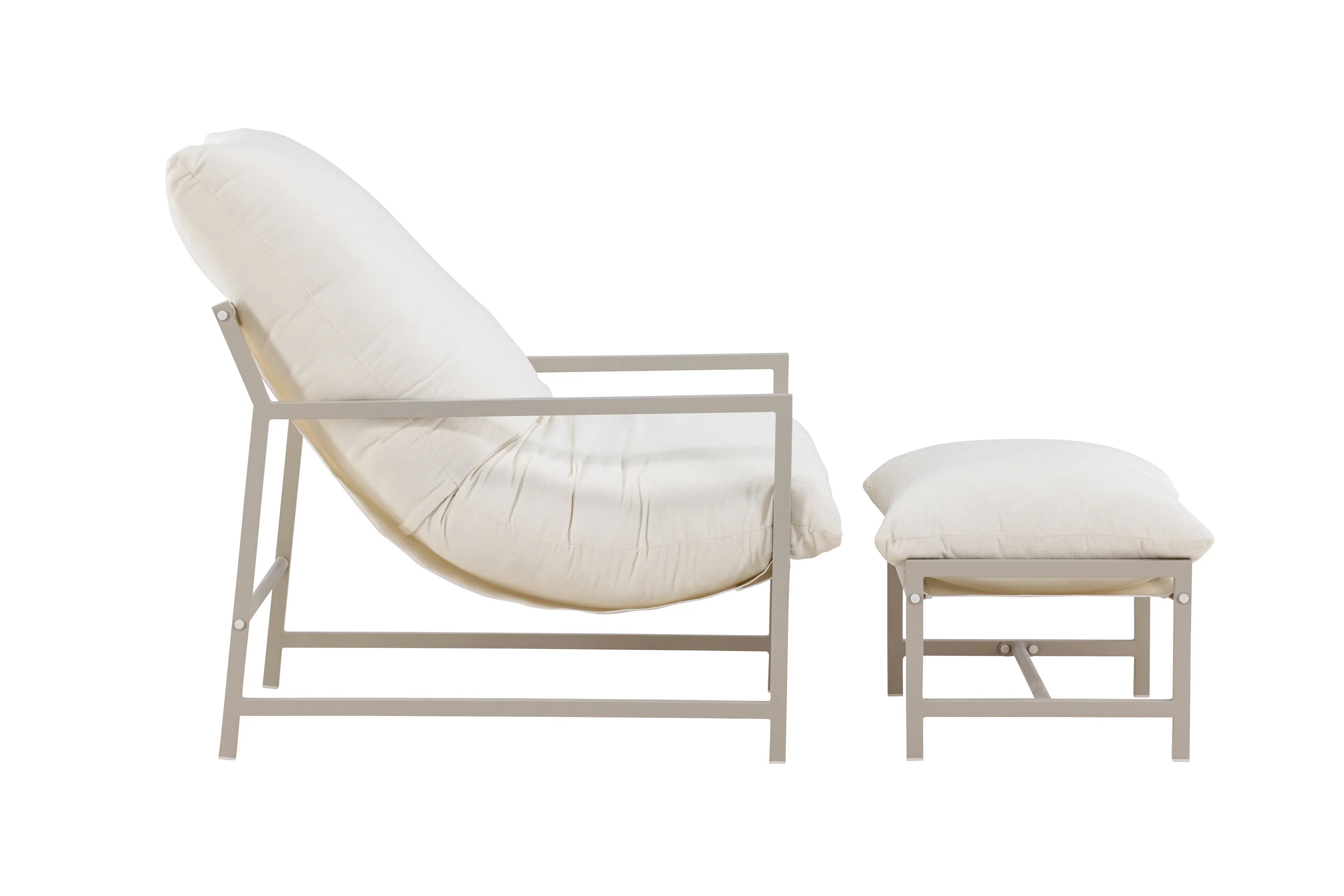 Corso Lounge Chair Beige / Beige - Image 6