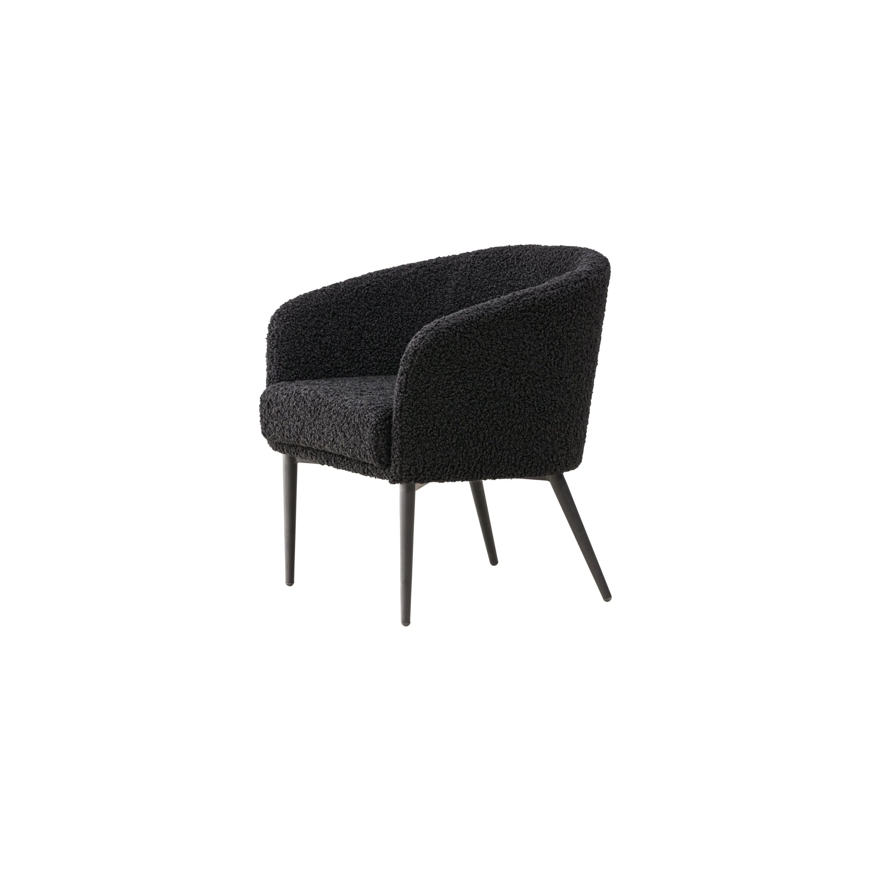 Flauschiger Sessel - Schwarz / Schwarzer Teddy - Image 10
