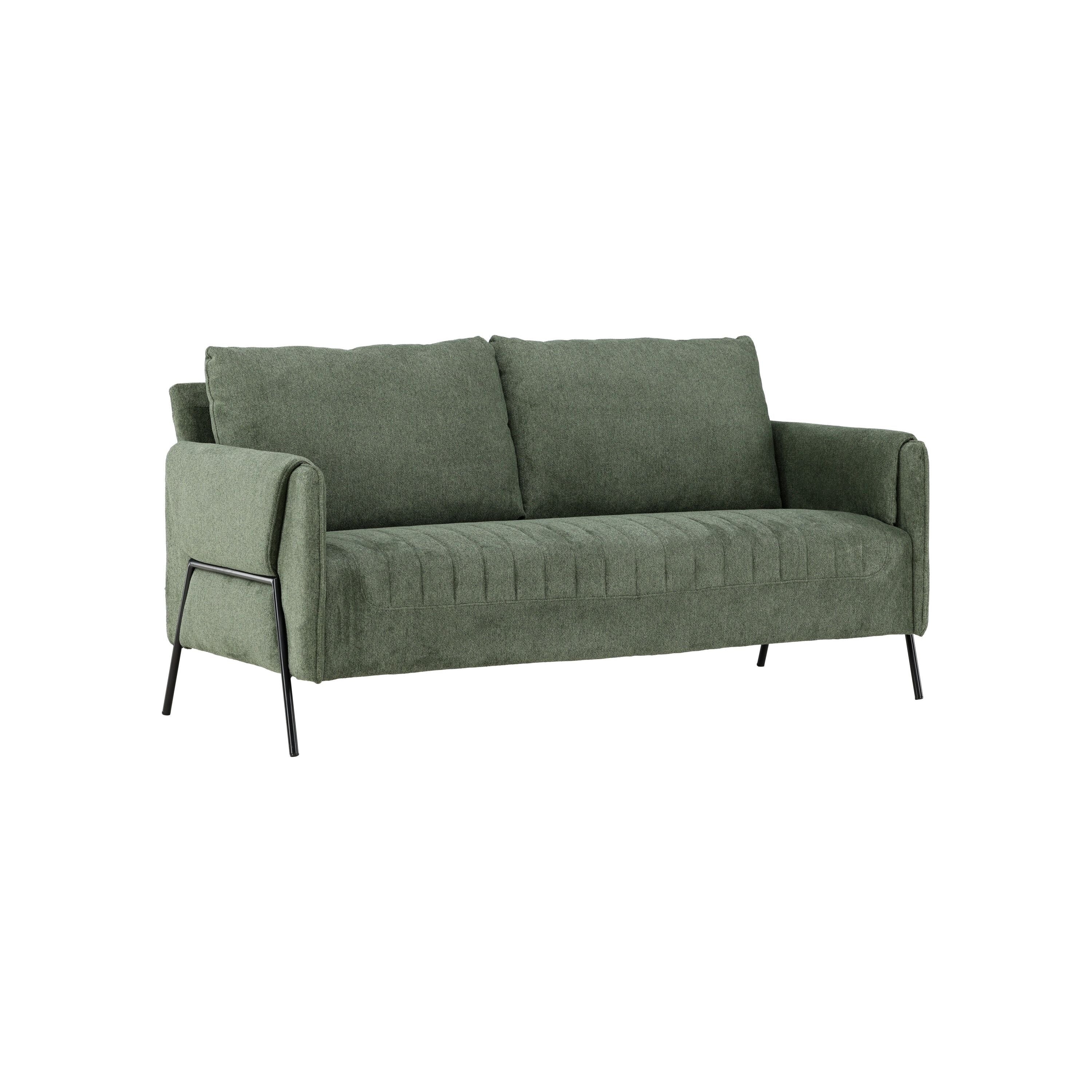 Indigo 2-Sitzer Sofa - Grün - Image 6