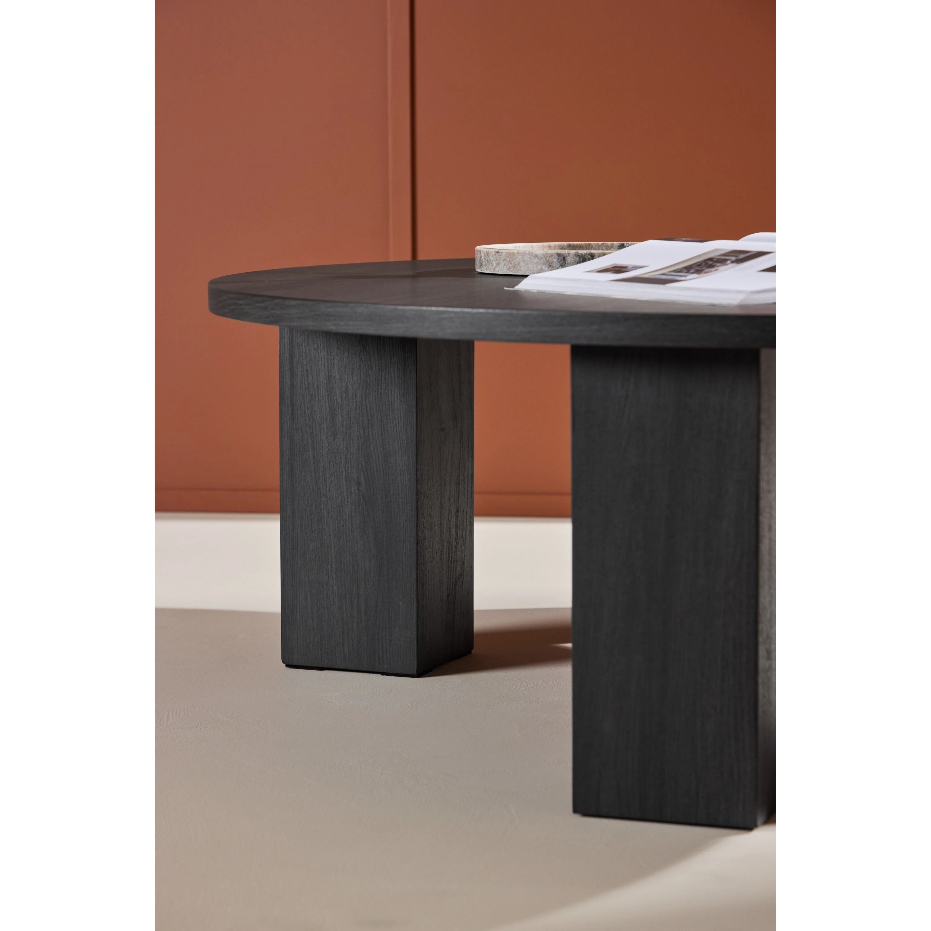 Juno Couchtisch - Schwarz 120 x 120 x 40,5 cm - Image 3