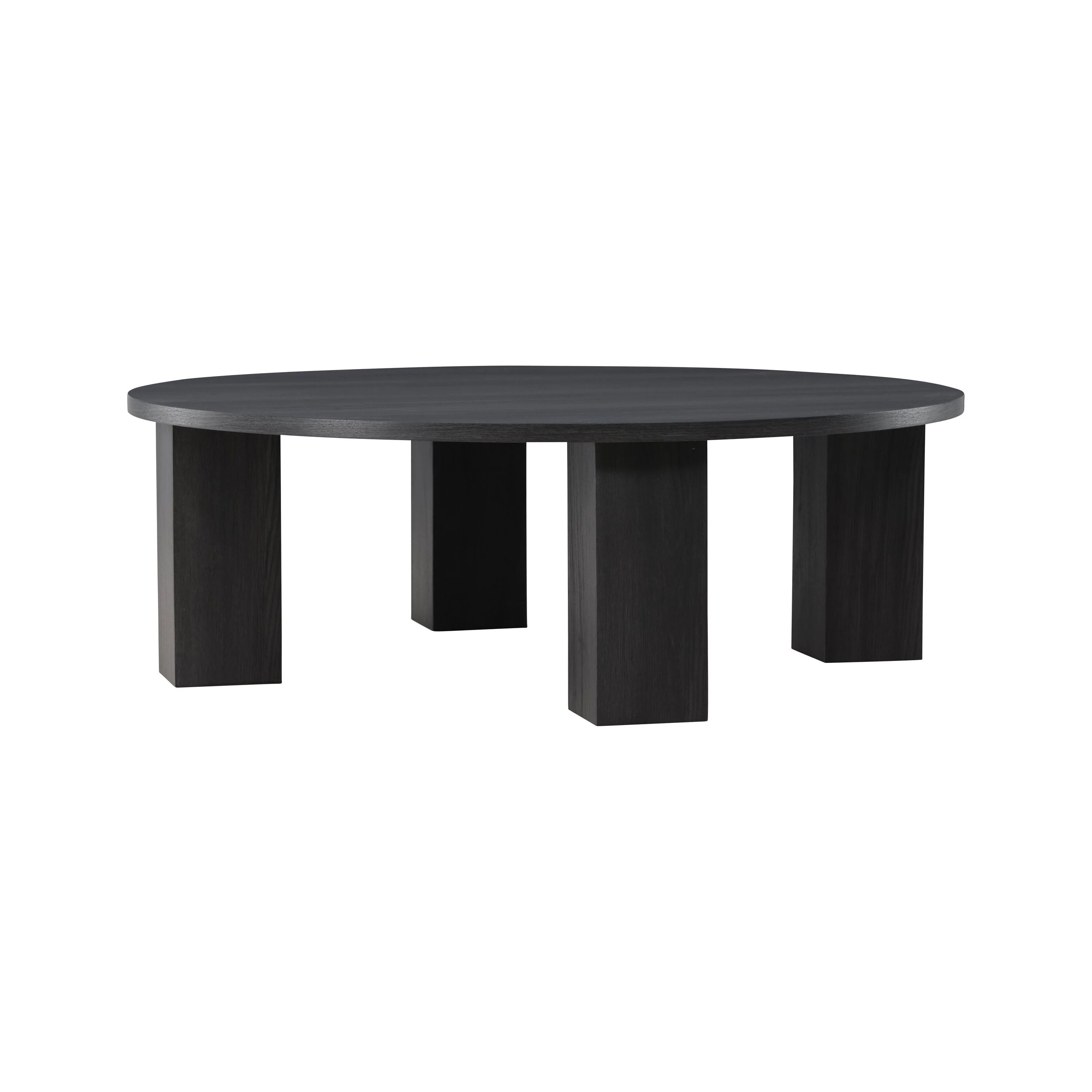 Juno Couchtisch - Schwarz 120 x 120 x 40,5 cm - Image 7