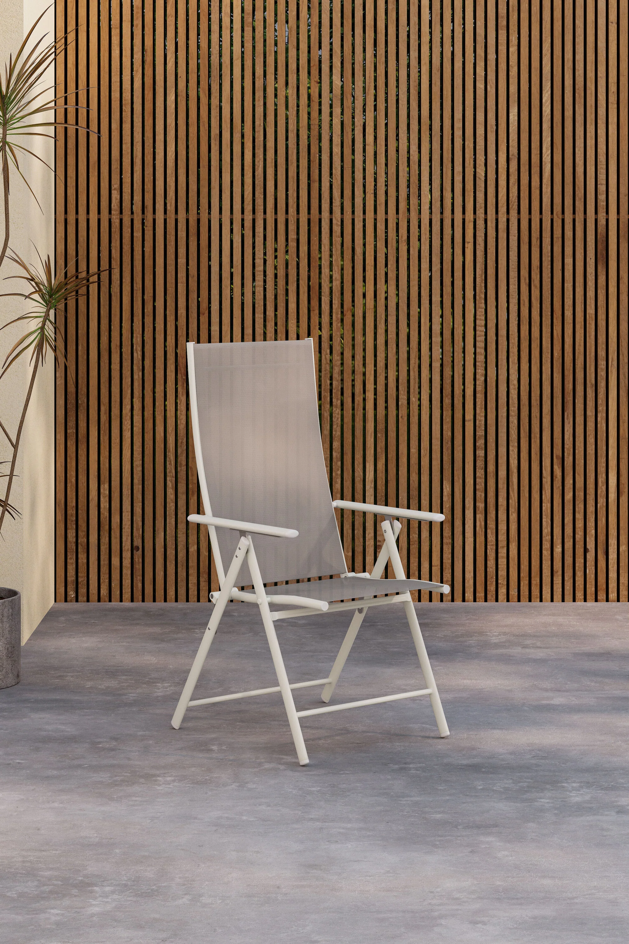 Levanzo Gartenstuhl 2er-Pack Beige - Image 2