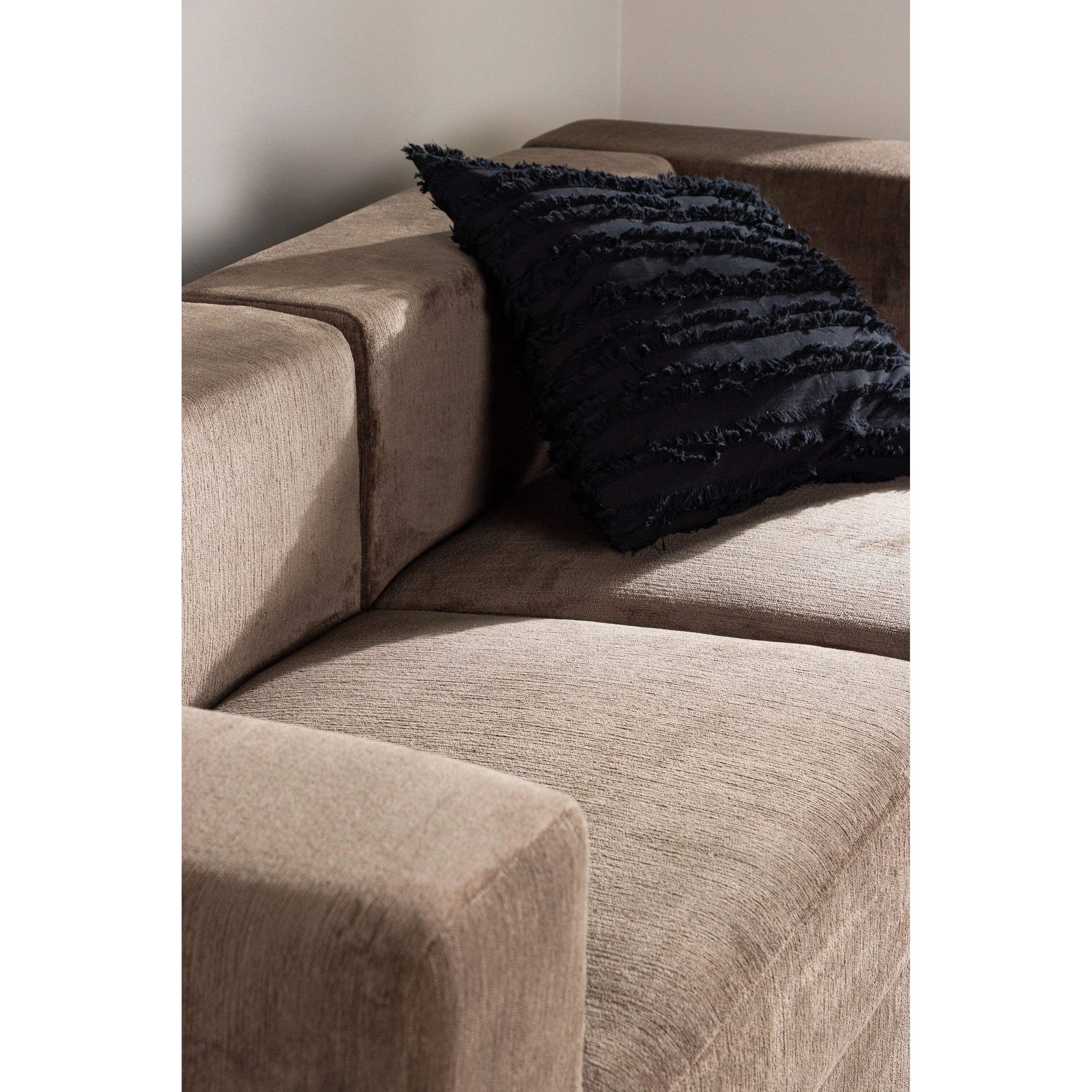 Lumi 3-Sitzer Sofa - Braunes Leinen - Image 5