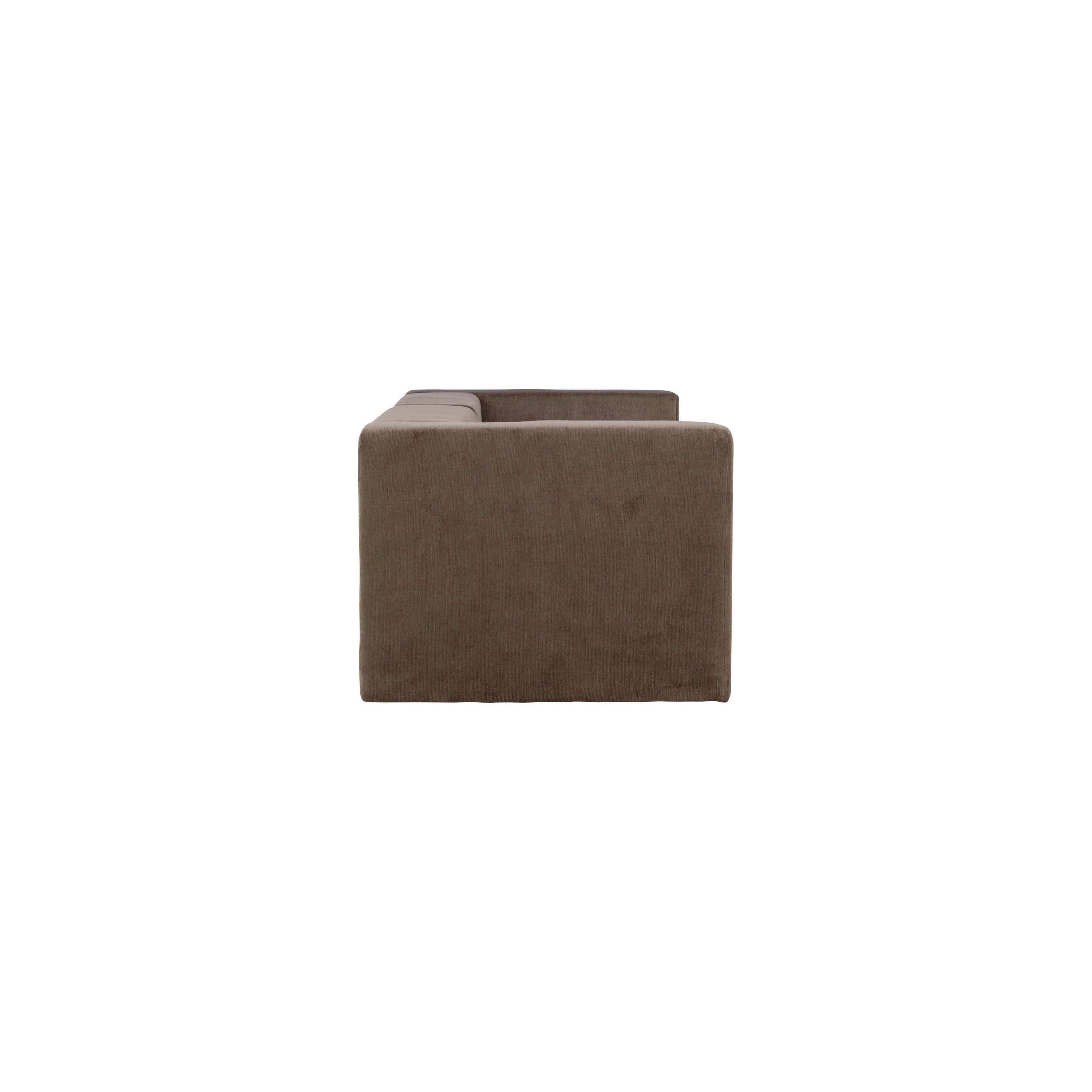 Lumi 3-Sitzer Sofa - Braunes Leinen - Image 9